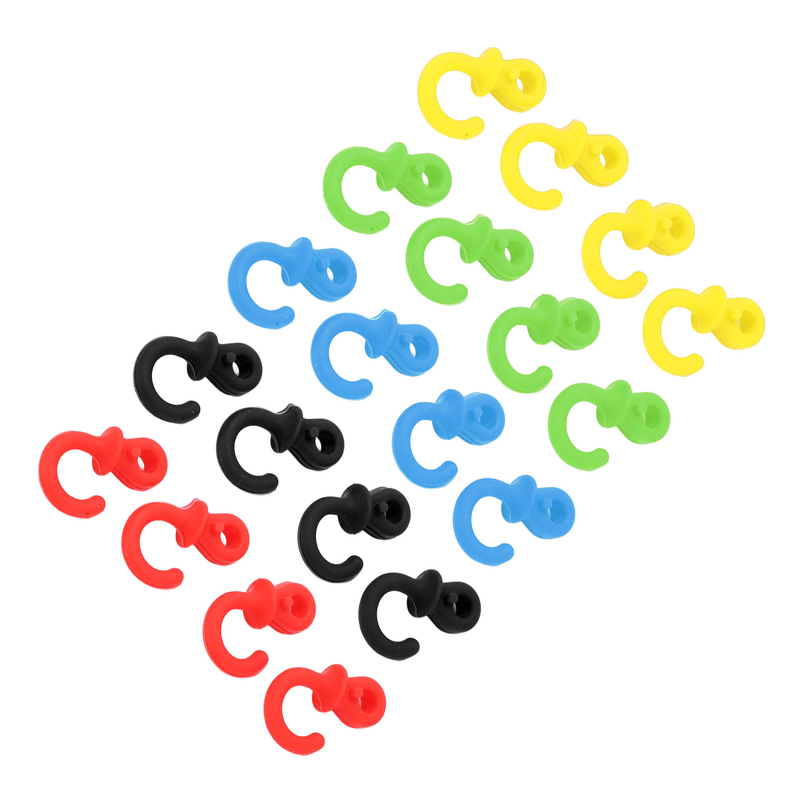 ZZ1 4Pcs Archery Bow String Silencers Monkey Tail Compound Bow String Stabilizer - Picture 27 of 27