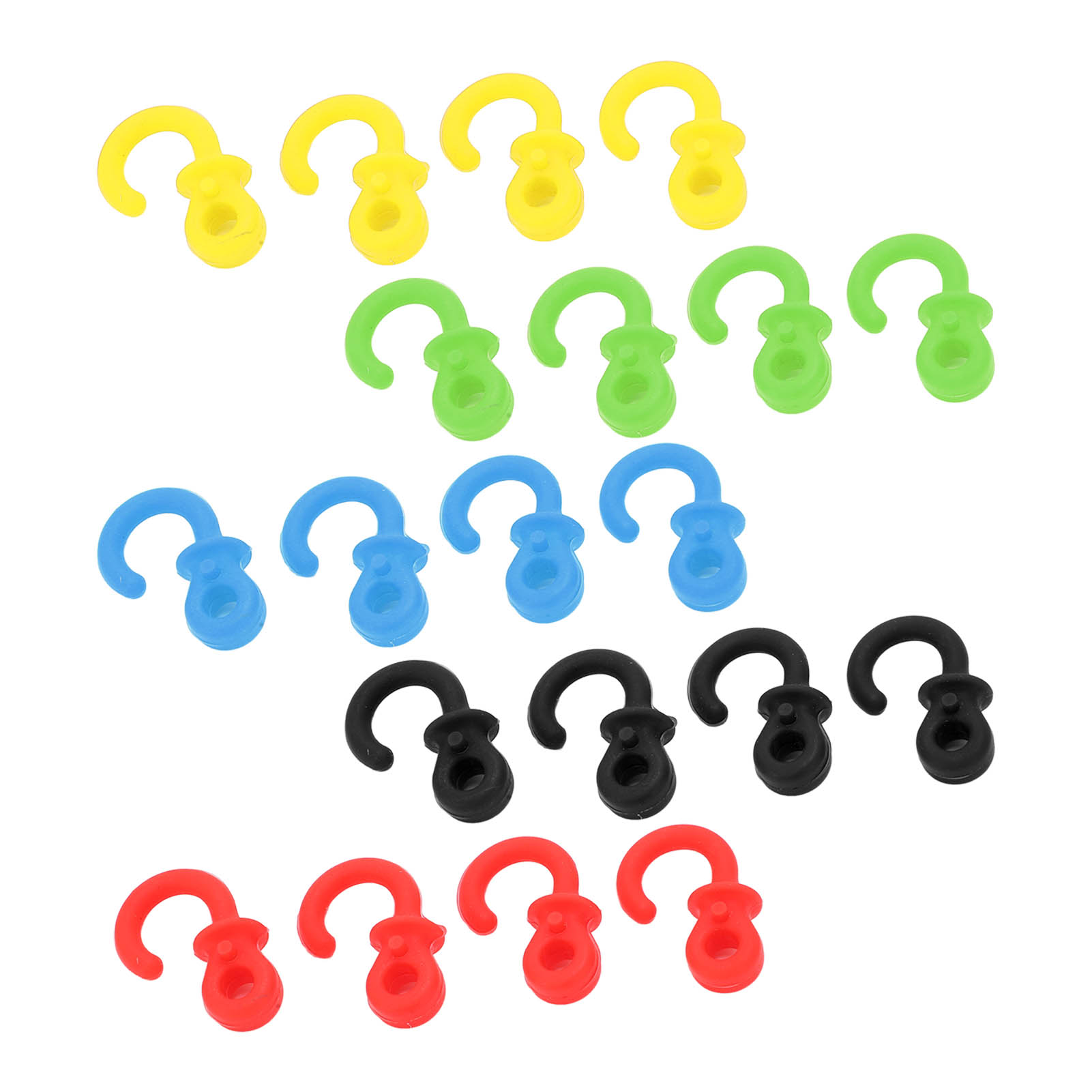 ZZ1 4Pcs Archery Bow String Silencers Monkey Tail Compound Bow String Stabilizer - Picture 14 of 27