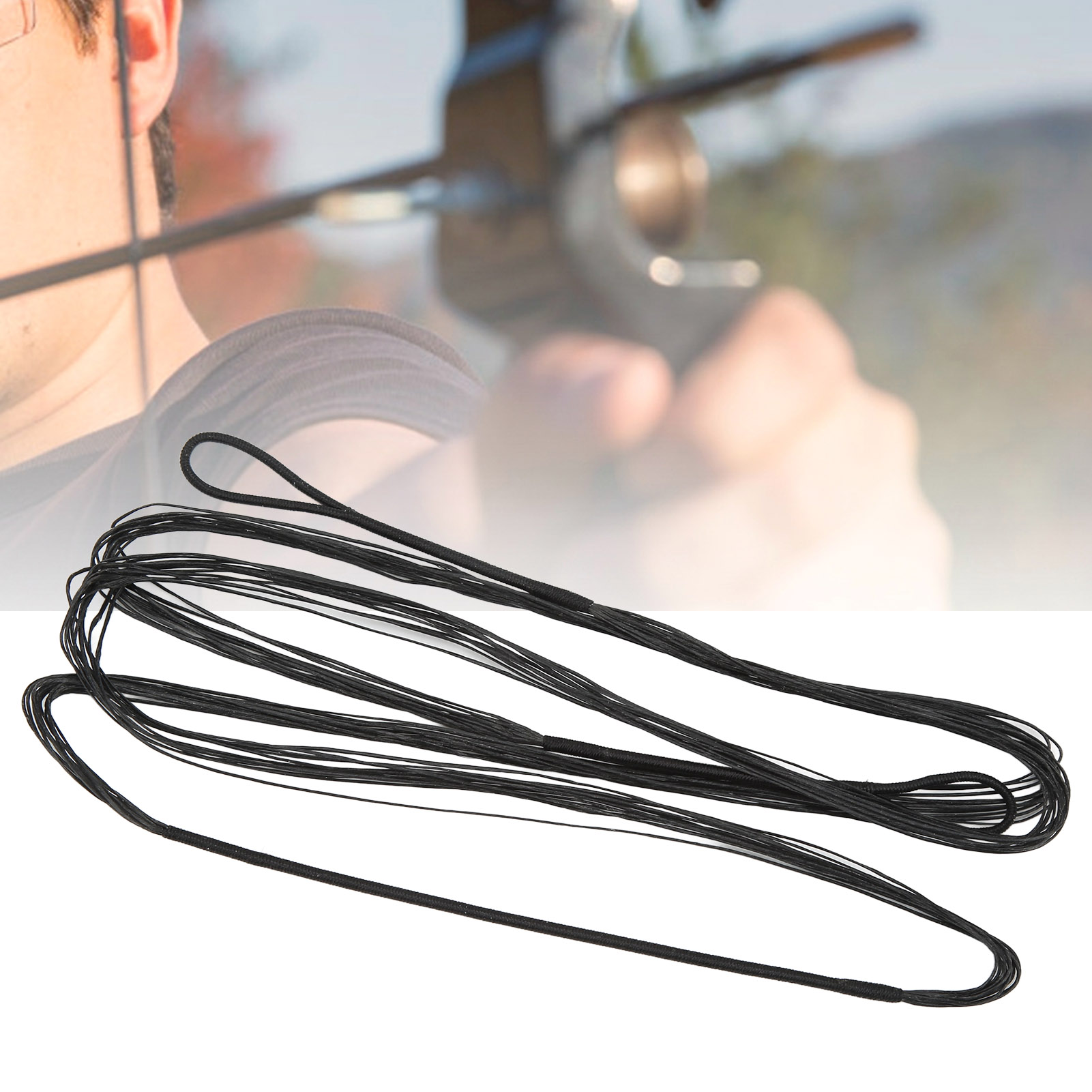 12 Strands Archery Bow String Replacement For Recurve Bow American Hunting B_new - Picture 27 of 27