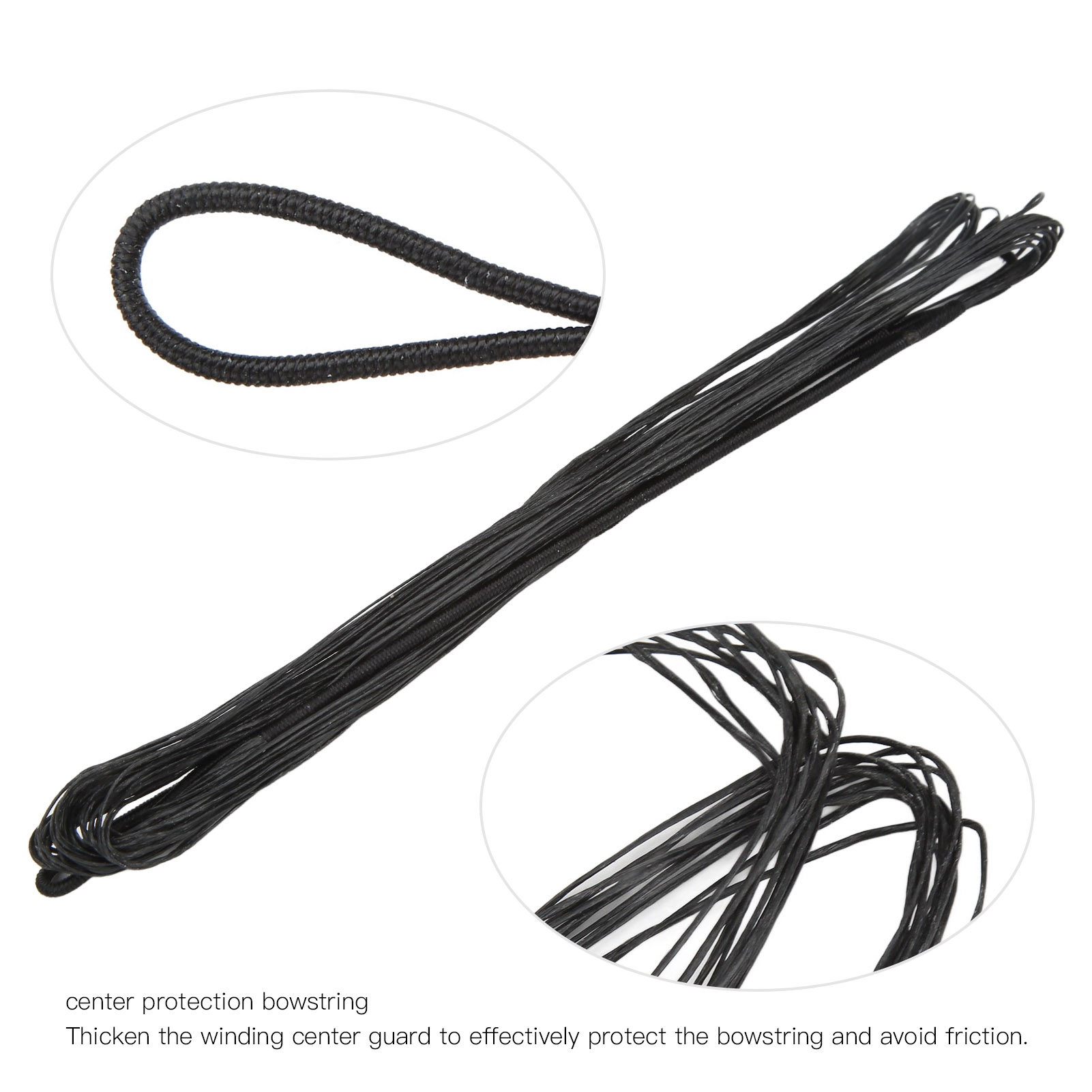 12 Strands Archery Bow String Replacement For Recurve Bow American Hunting - Picture 24 of 27