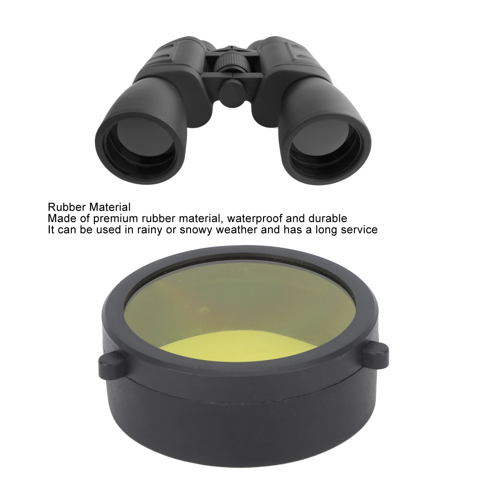 Scope Cover Flip Up Scope Lens Cover Cap Rubber Monocular Protective Cover New - Picture 21 of 24