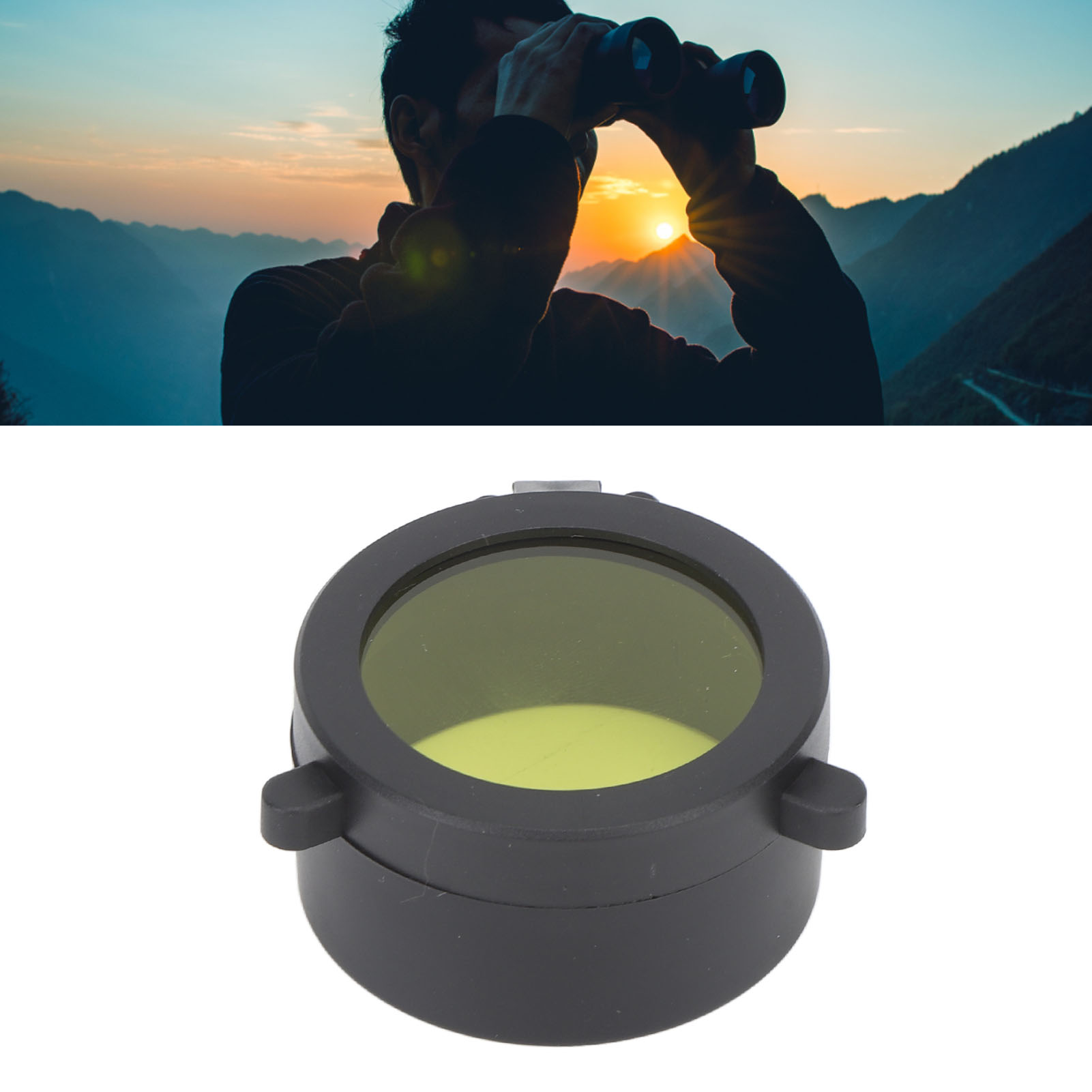 Scope Cover Flip Up Scope Lens Cover Cap Rubber Monocular Protective Cover New - Picture 13 of 24