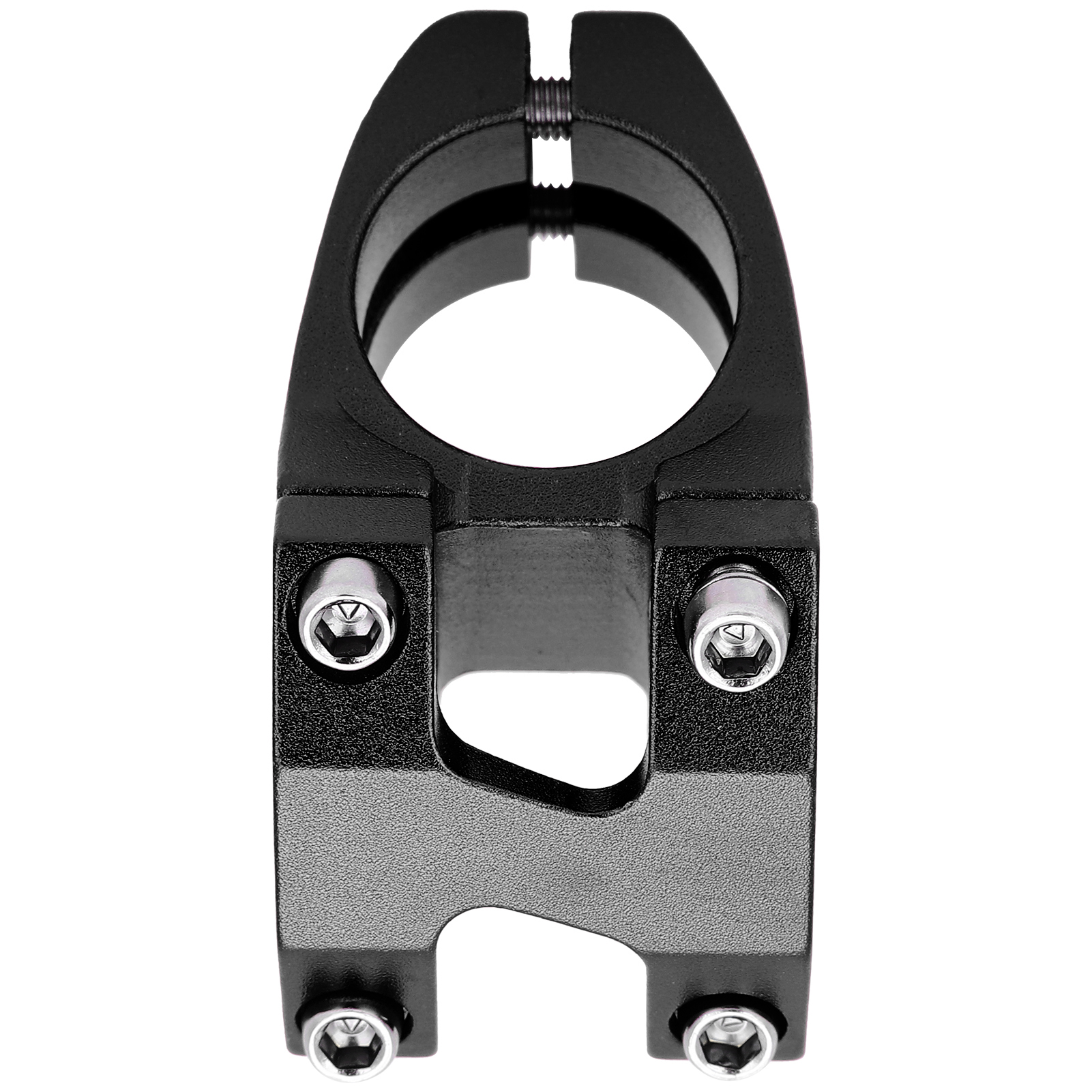 LUNJE 25.4x35MM Bike Handlebar Short Stem Riser Aluminum Alloy Bicycle Hollow