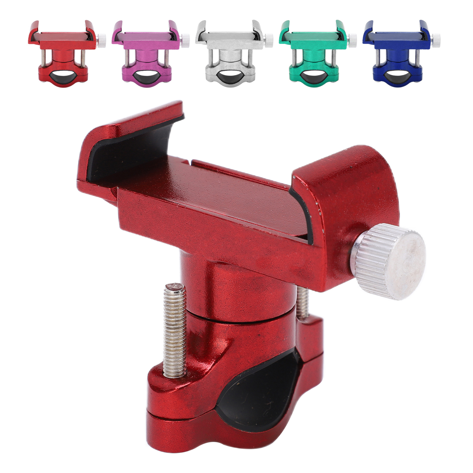 Bike Phone Mount Aluminum Alloy Heavy Duty Bike Phone Holder With Hex Wrench