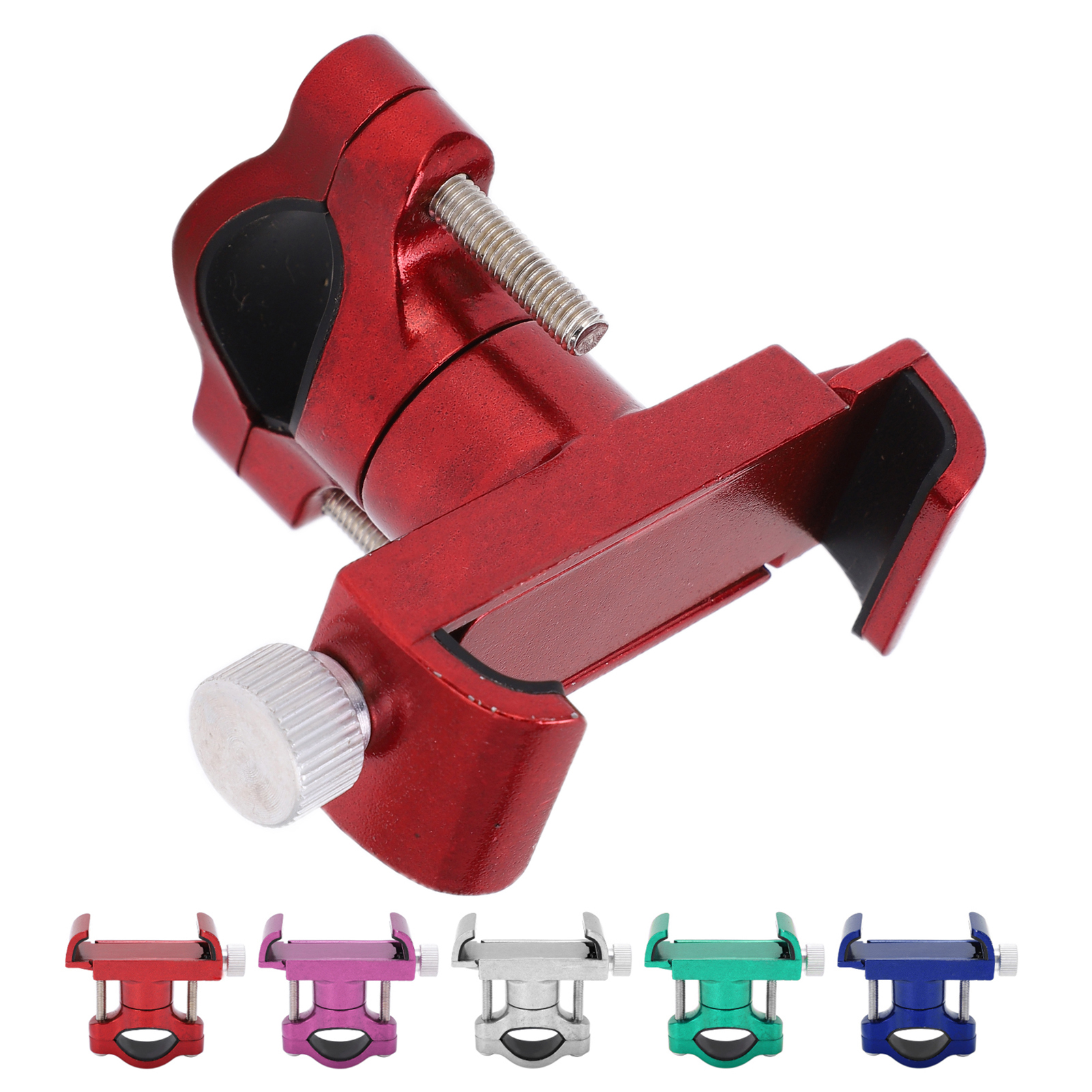 Bike Phone Mount Aluminum Alloy Heavy Duty Bike Phone Holder With Hex Wrench