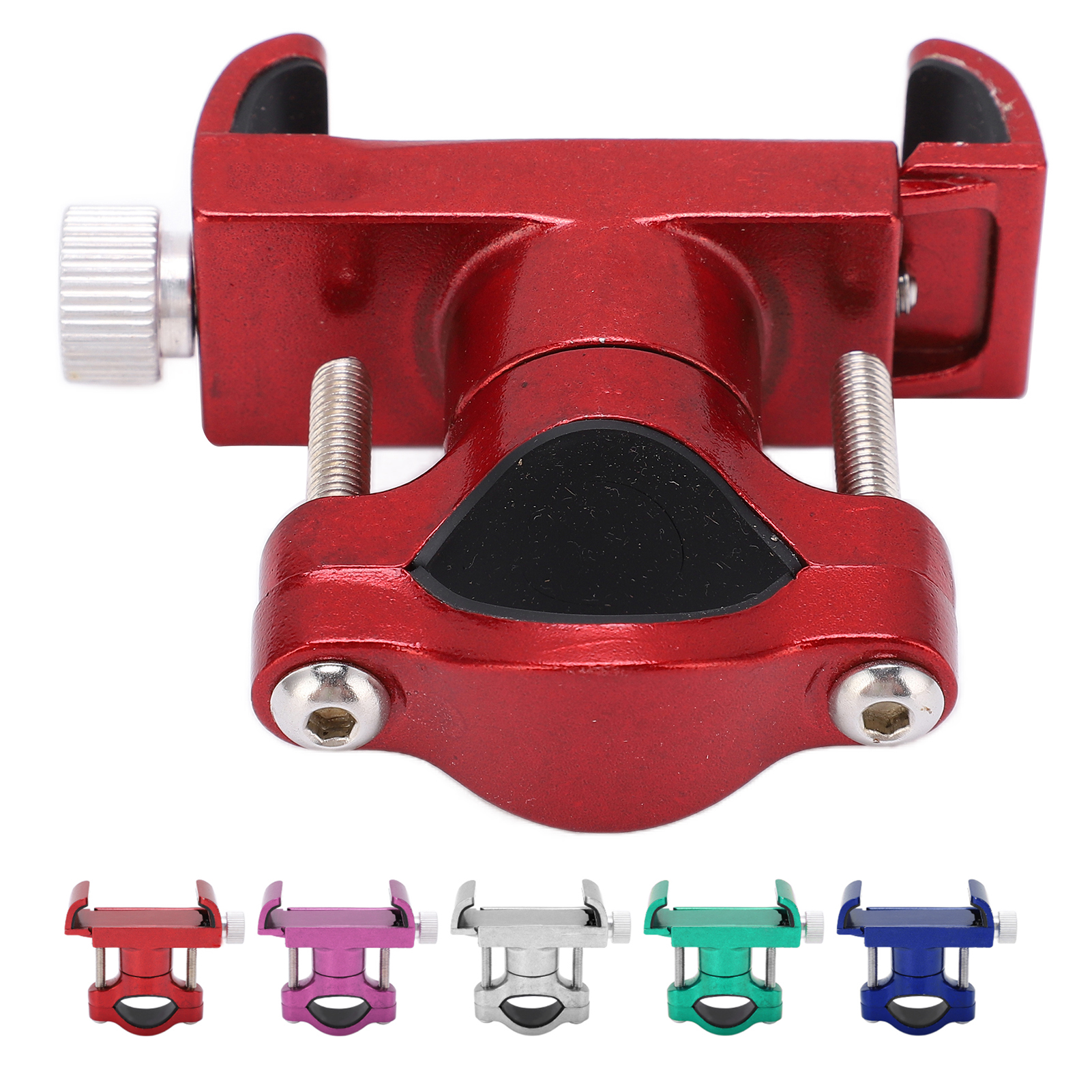 Bike Phone Mount Aluminum Alloy Heavy Duty Bike Phone Holder With Hex Wrench