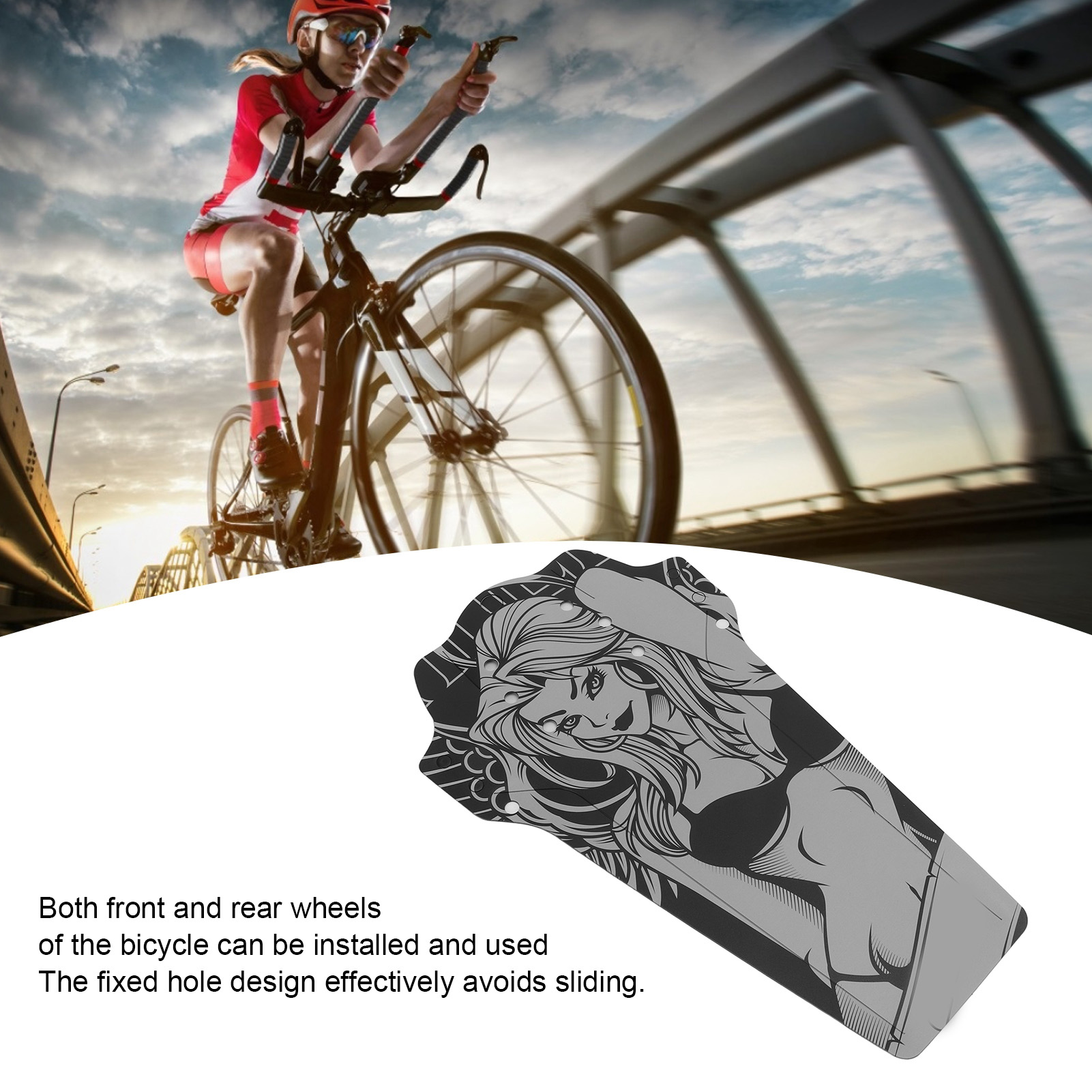 Mountain Bike Fenders Mudguard Front And Rear Mud Guard Universal For Downhill