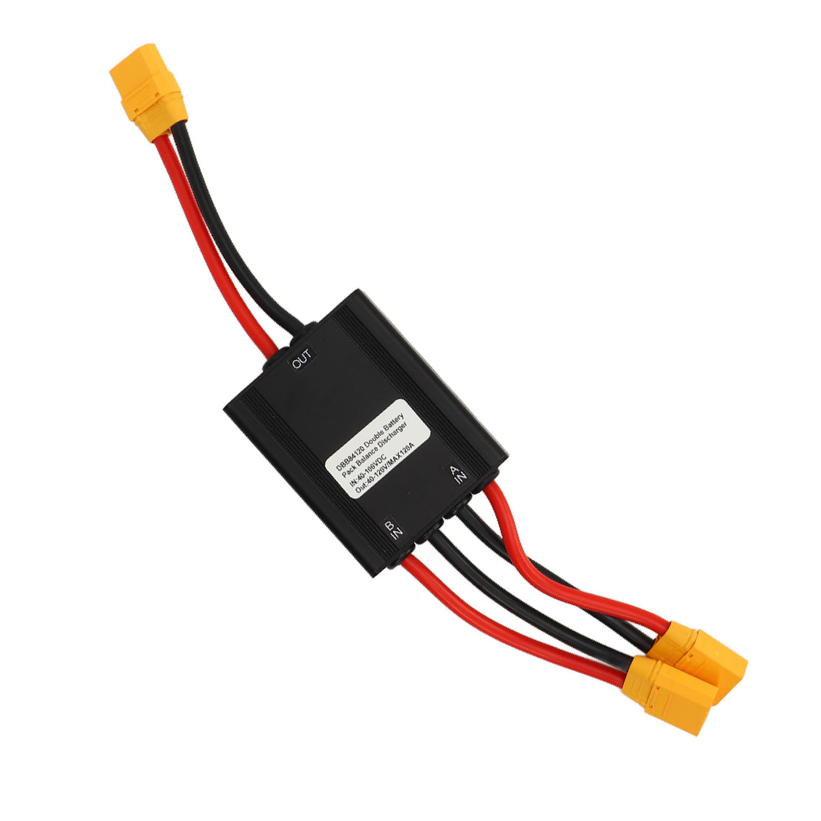 Electric Bike Double Battery Discharge Converter 20V To 72V Dual Battery