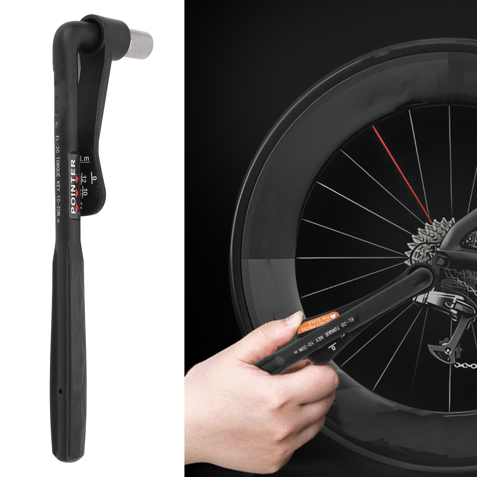 Bicycle Wrench Chrome Steel High Precision Pointer Type Tor CNWI
