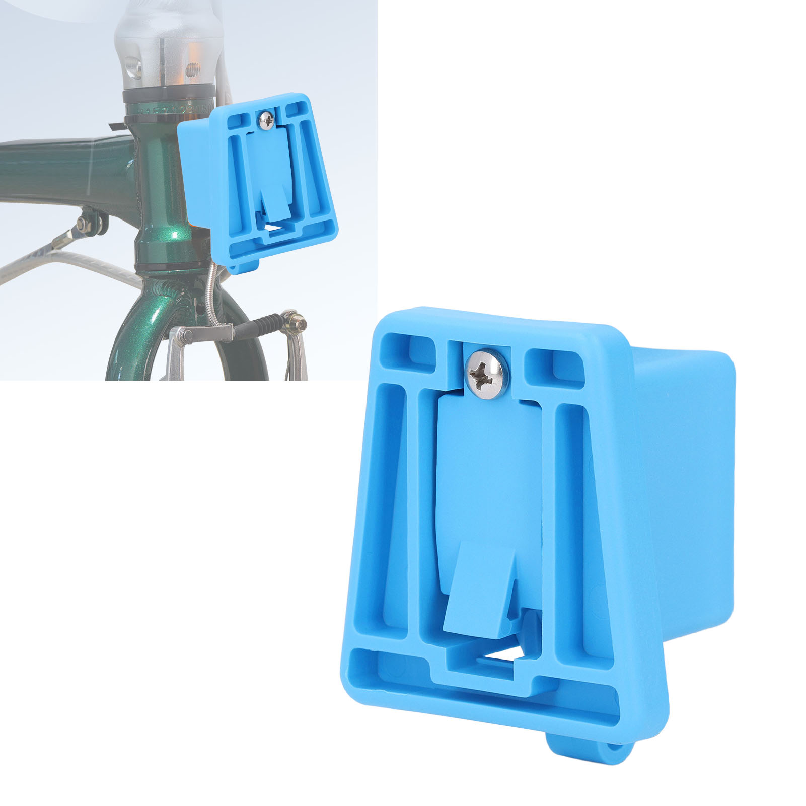 Bike Front Carrier Block Reinforced Bag Bracket for Brompton Cycling Part - Picture 30 of 30