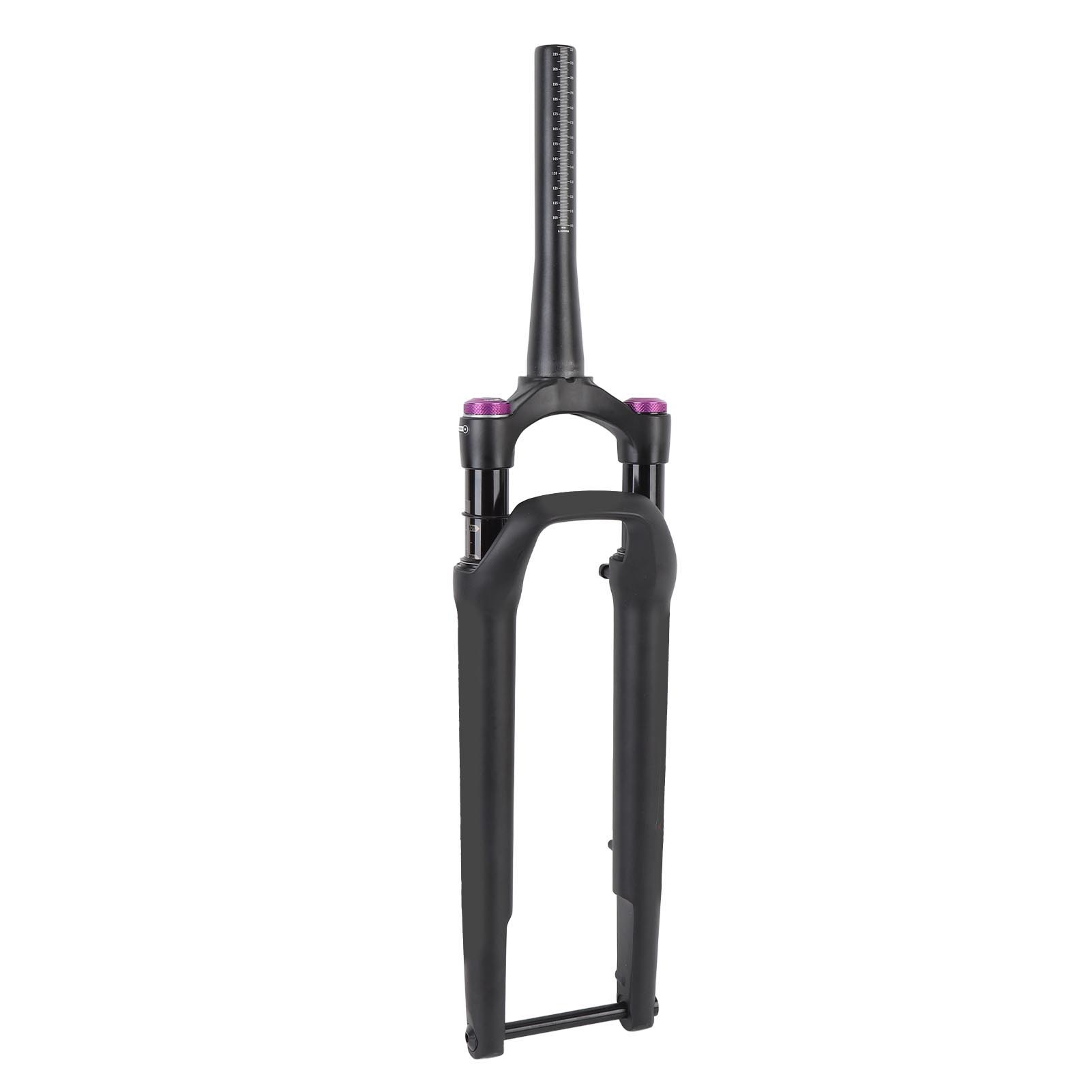 Forcella sospensione anteriore bici lega alluminio 120MM asse passante blocco manuale - Foto 16 di 24
