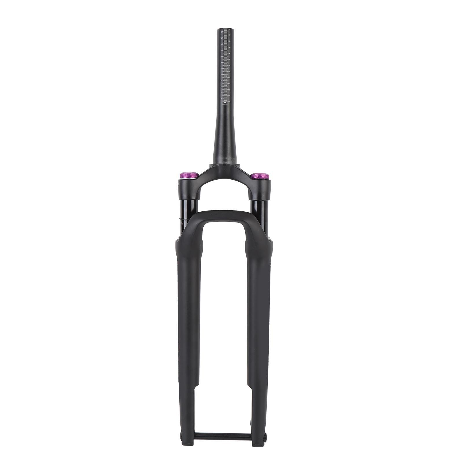 Forcella sospensione anteriore bici lega alluminio 120MM asse passante blocco manuale - Foto 17 di 24