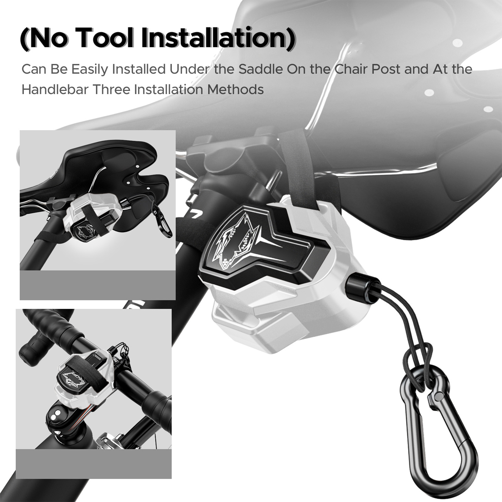 Toddler Bike Attachment to Adult Bike for Family Riding 2.5M100kg Bike Tow Rope# - Picture 22 of 25