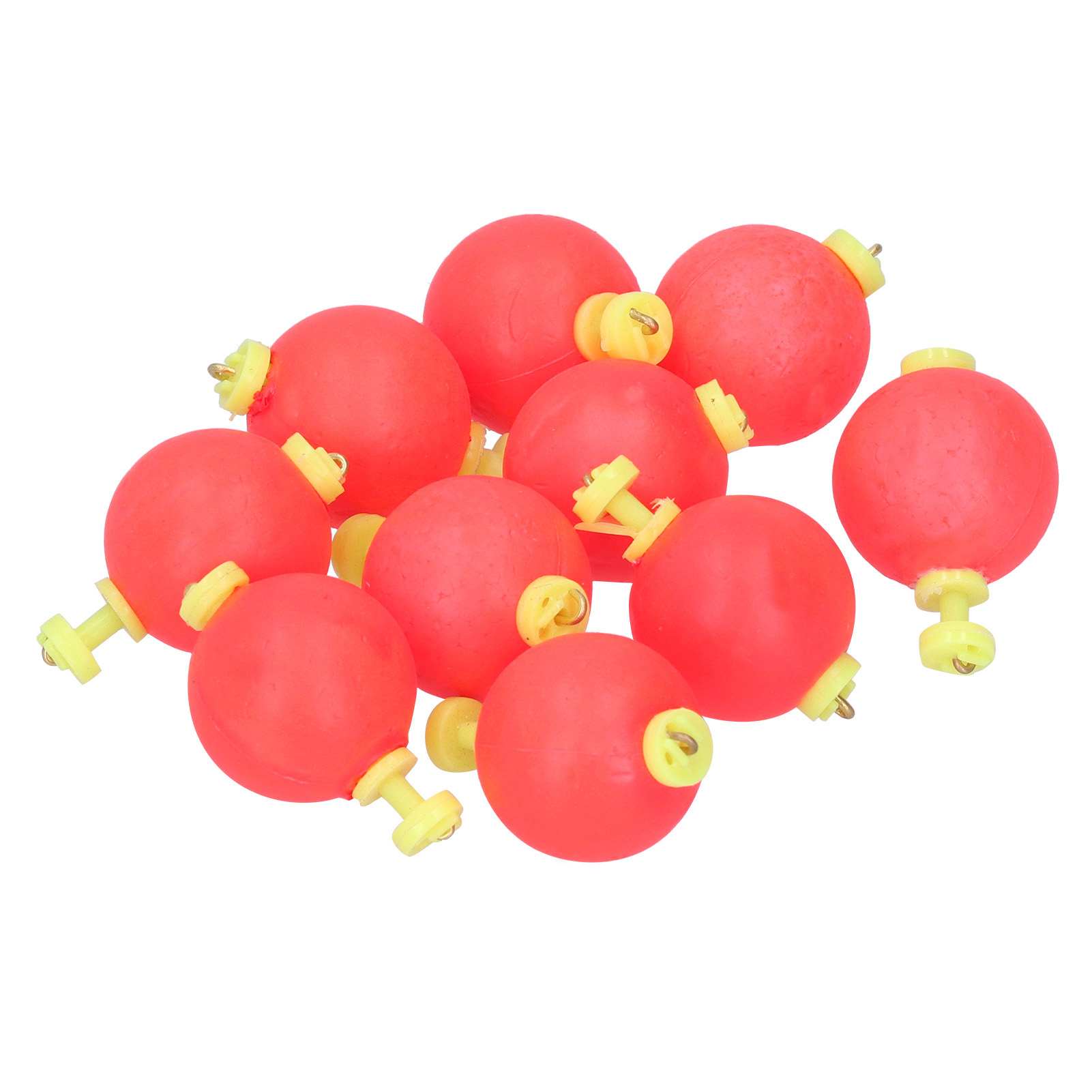 10pcs EVA Fishing Foam Spring Float Bobber MultiPurpose Fish Feed Baits
