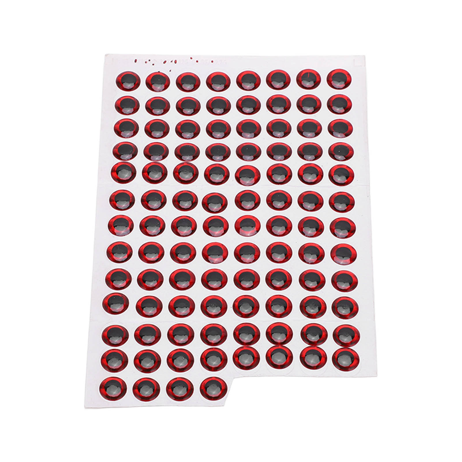 100pcs 10mm Fishing Eyes Fish Eyes Sticker Fishing Tackle Fishing Lure - Picture 17 of 18