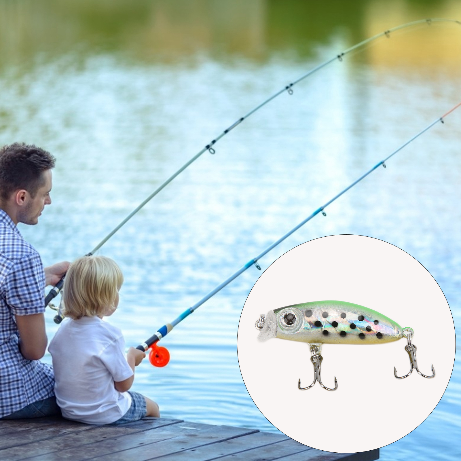 Mini Fishing Lure Bait Mini Crankbait Fishing Hard Bait For Bass Trout Pike