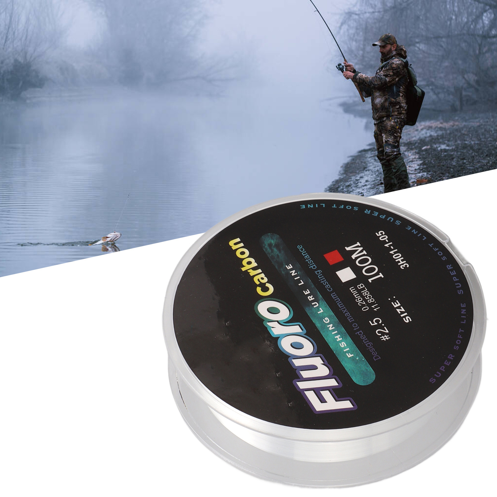 100M Super Strong Nylon Fishing Lure Line Carp Braided Fishing Main Line - Picture 16 of 24