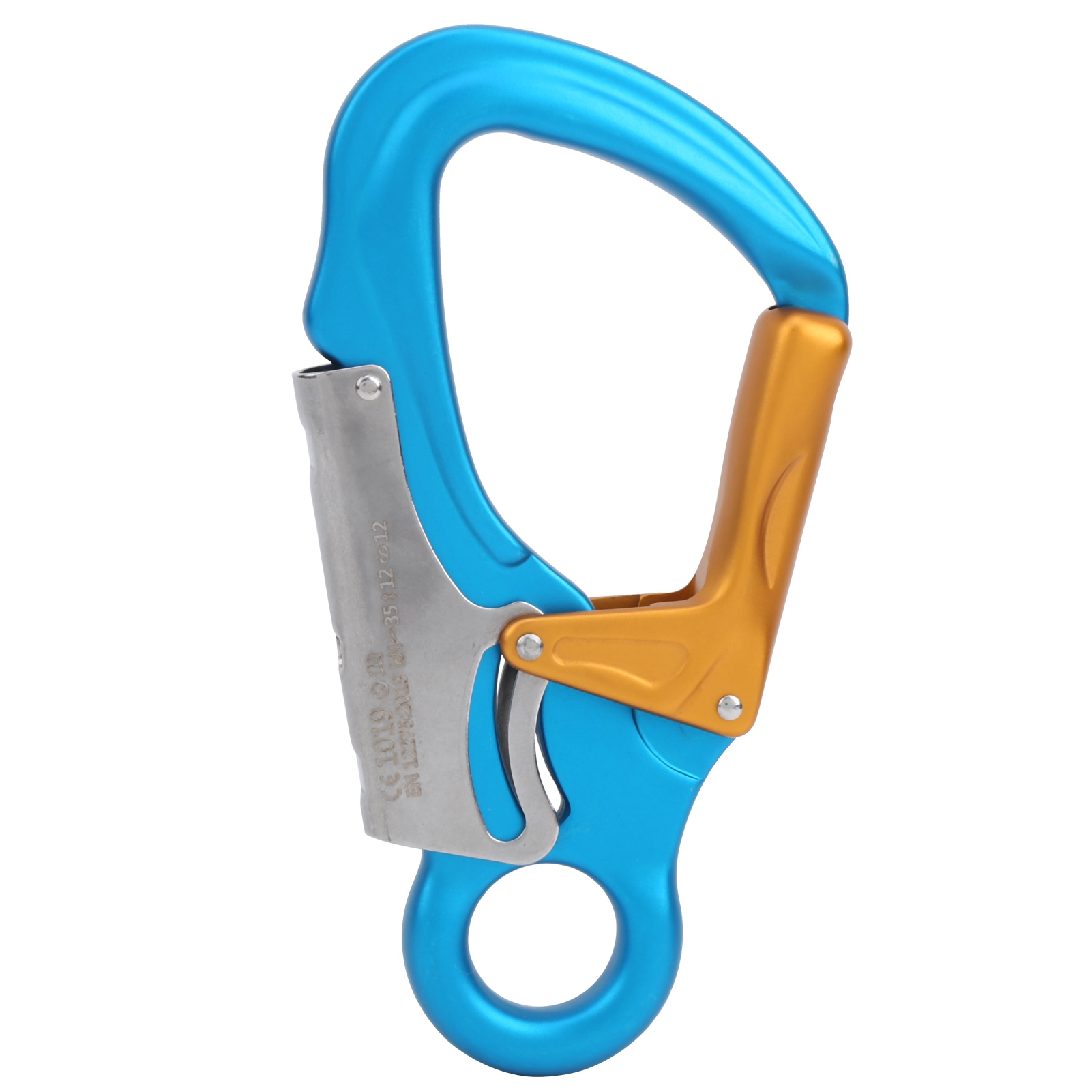 Carabiner 35KN Outdoor Climbing Button Mountaineering Safety Buckle Hardware