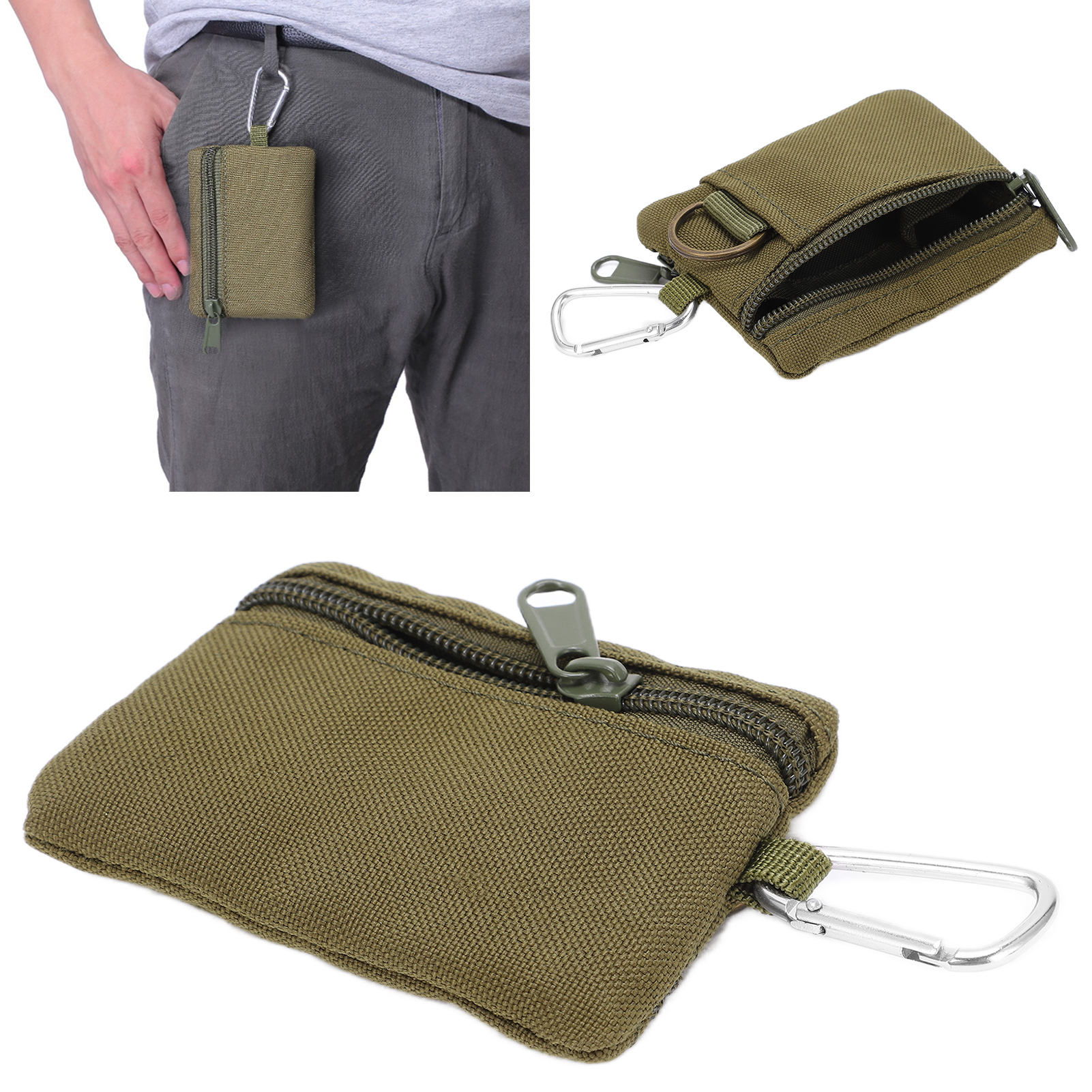 EDC Molle Pouch Small Molle Utility Pouch Nylon For Hiking - Picture 31 of 31