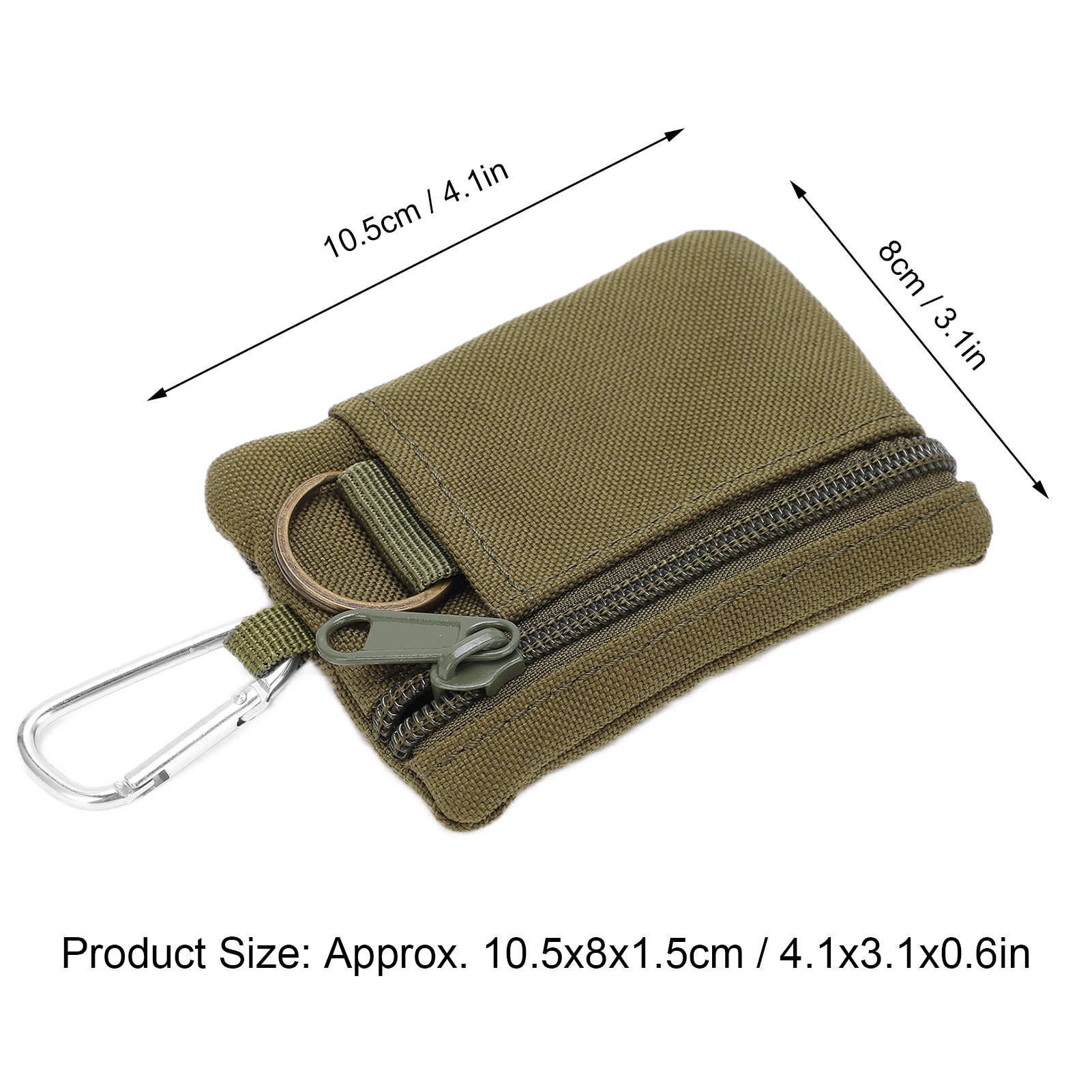 EDC Molle Pouch Small Molle Utility Pouch Nylon For Hiking - Picture 30 of 31