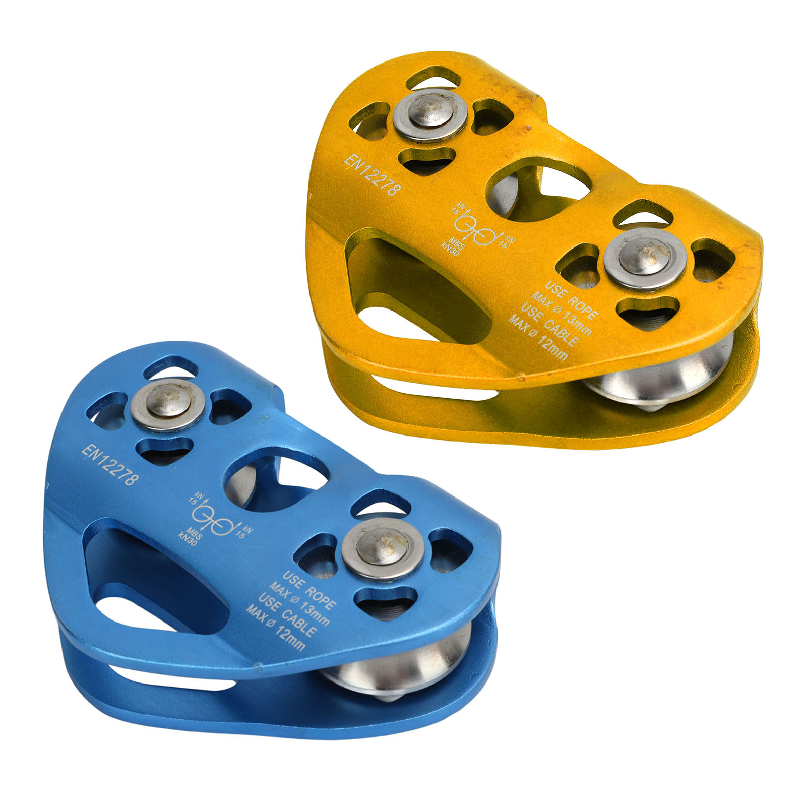 Double Climbing Zipline Pulley Heart Shaped Aerial Transport Ropeway Pulley For - Bild 13 von 18