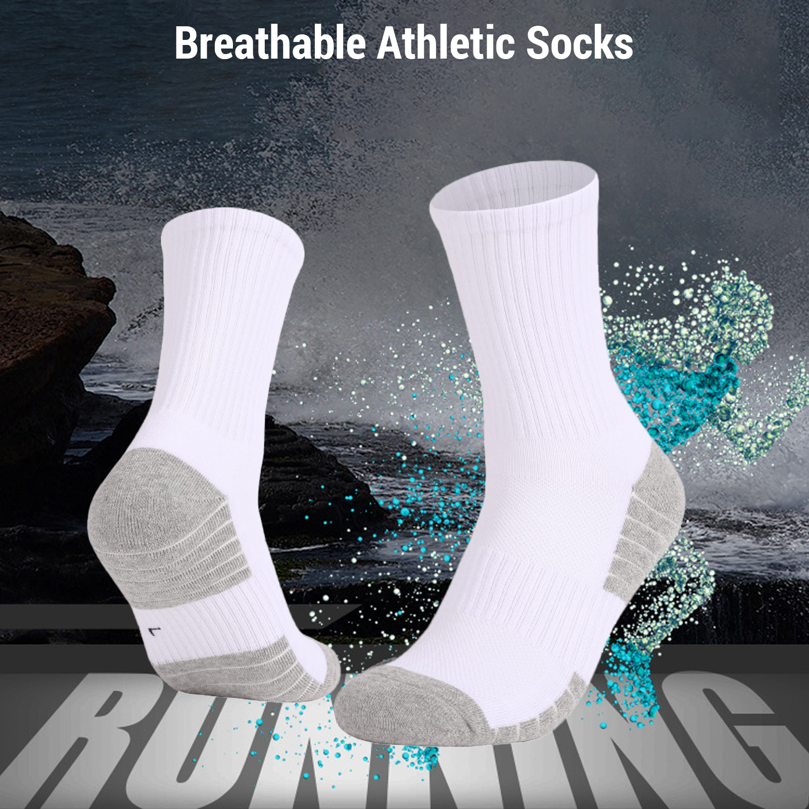 Breathable Comfortable Thicken Socks Outdoor Hiking Trekking