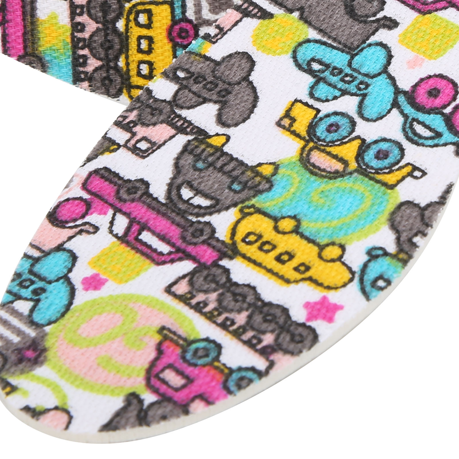 1 Pair Children Shoe Insole Breathable Latex Shoe Sole Inserts Kids Shoe Pad Cut