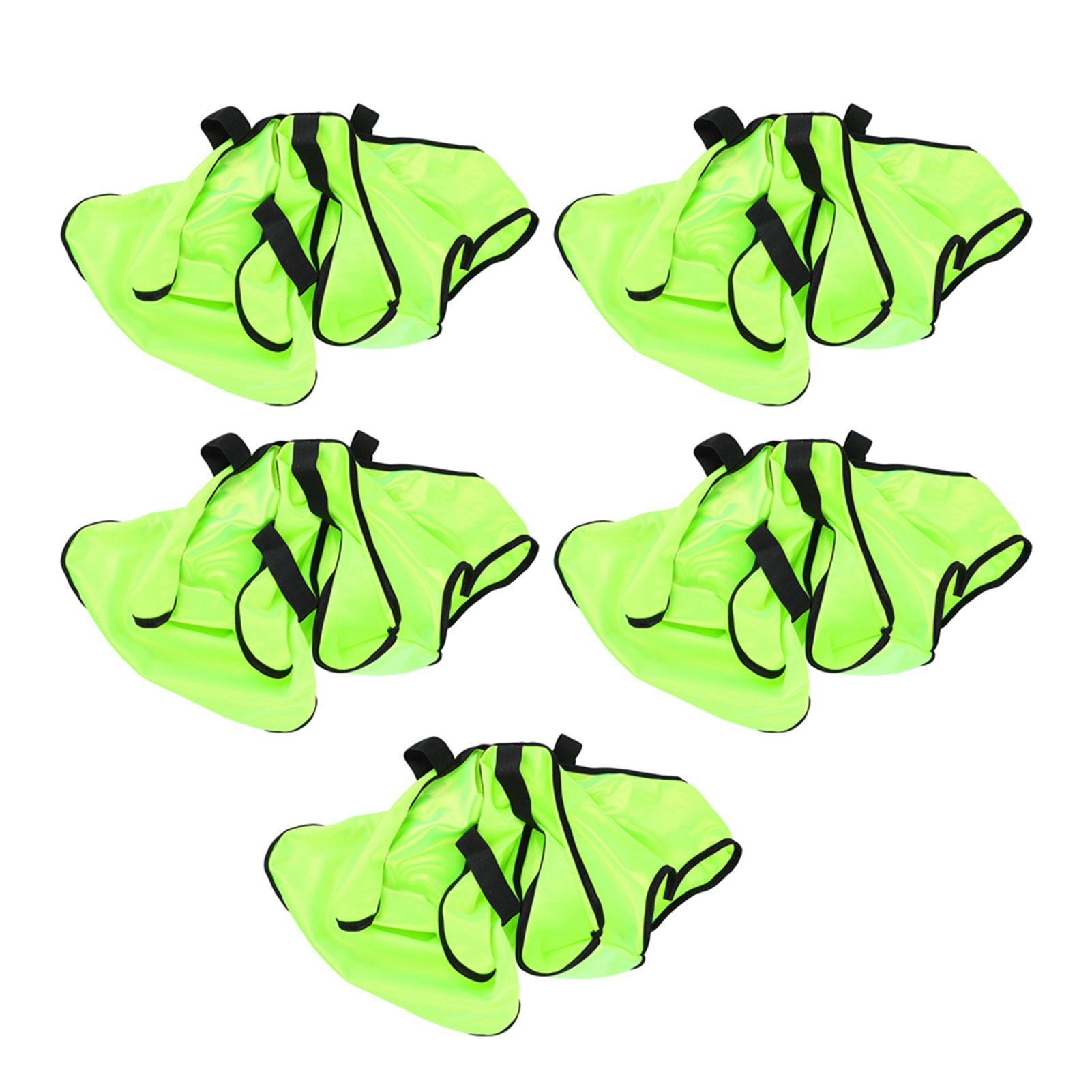 Kids Training Vest Sleeveless Practice Pinnies Round Neck Team Tank 5pack - Picture 13 of 18