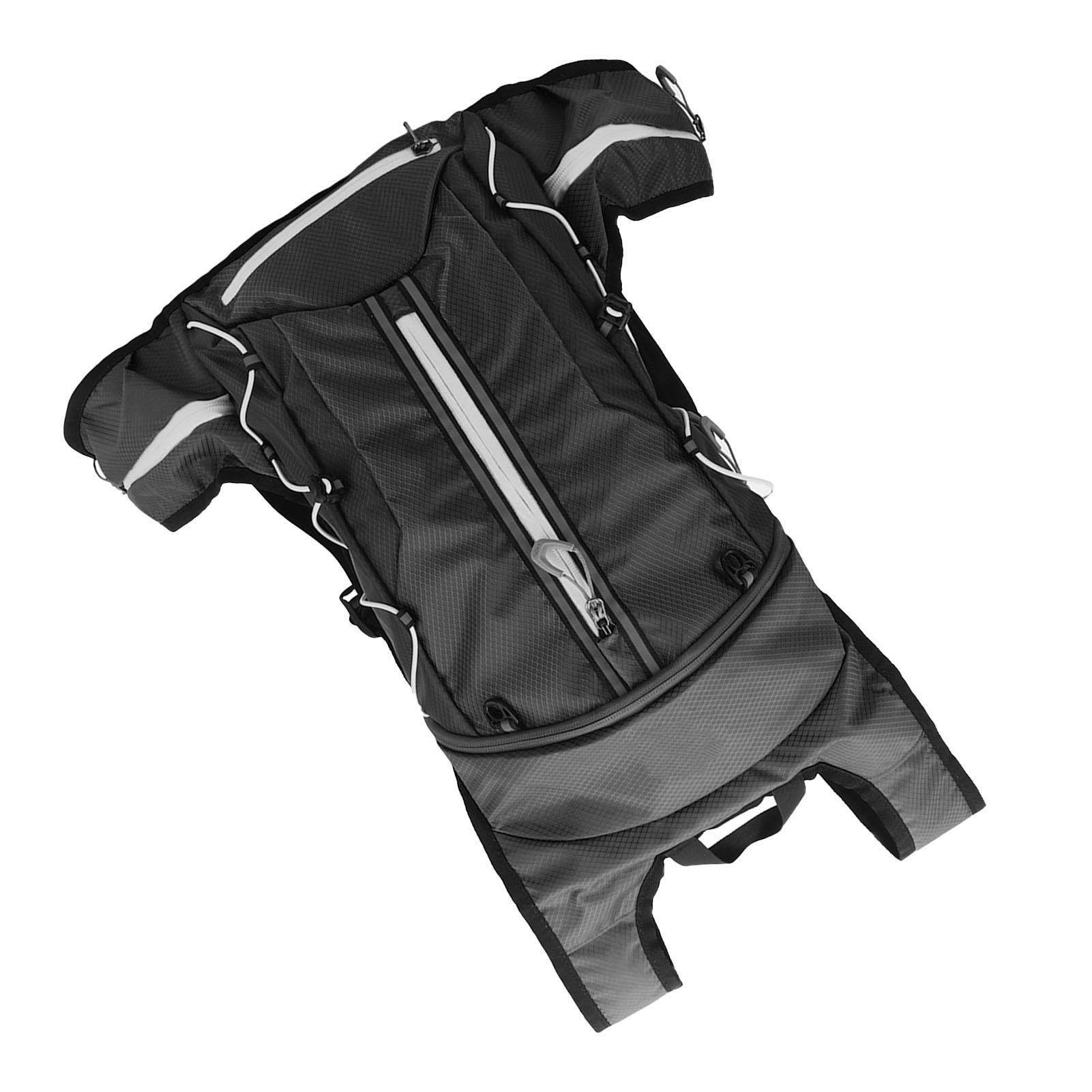 (Black)Outdoor Sports Travel Backpack Lightweight Cycling Backpack Inside Zip 7624399337078 eBay