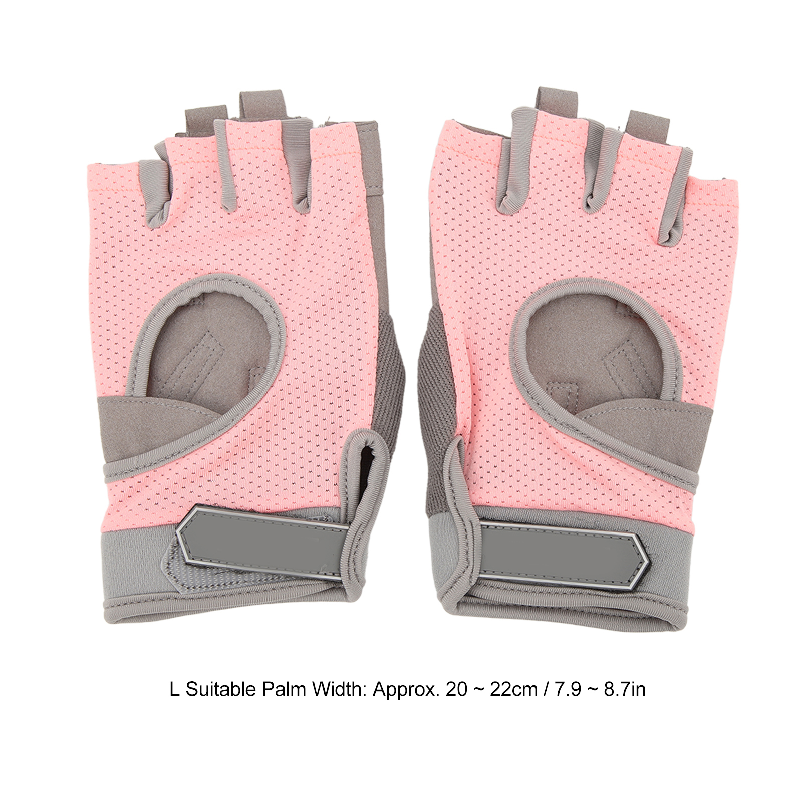 1 Pair Weight Lifting Gloves for Women Breathable Workout Riding Protective Gear