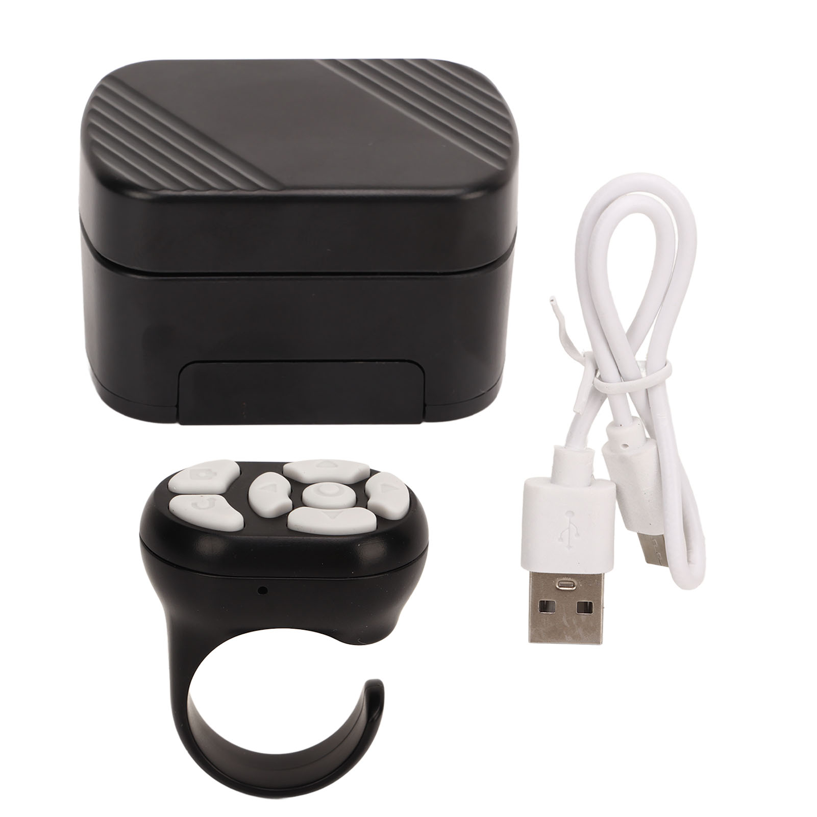 Remote Control Scrolling Ring Bluetooth APP Page Turner Camera Remote Shutter