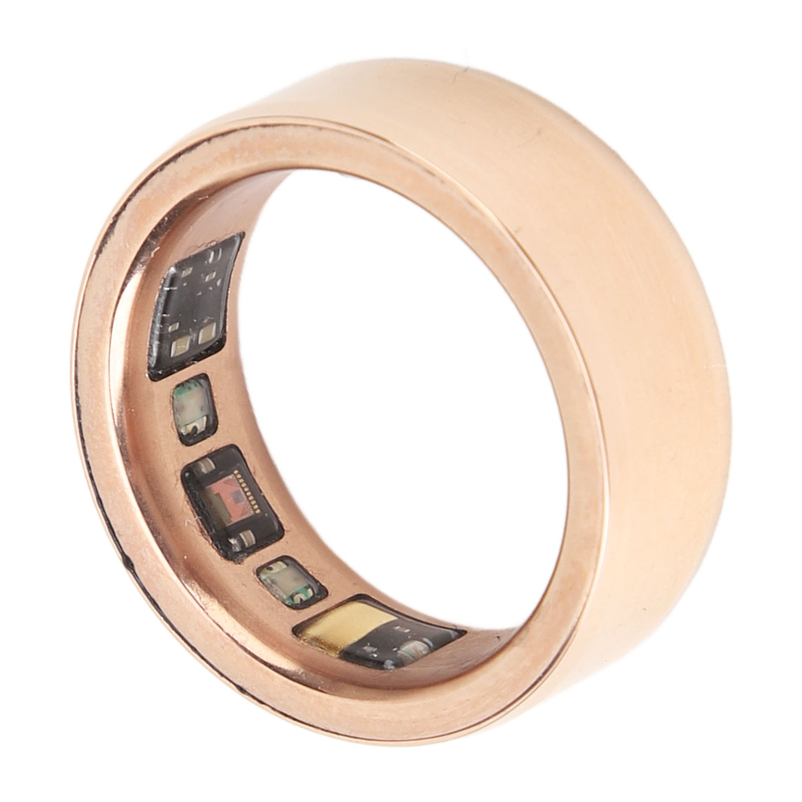 Smart Ring Pink Gold Sleep Monitor Health Tracker Waterproof Aluminum Cerami!z - Zdjęcie 34 z 42