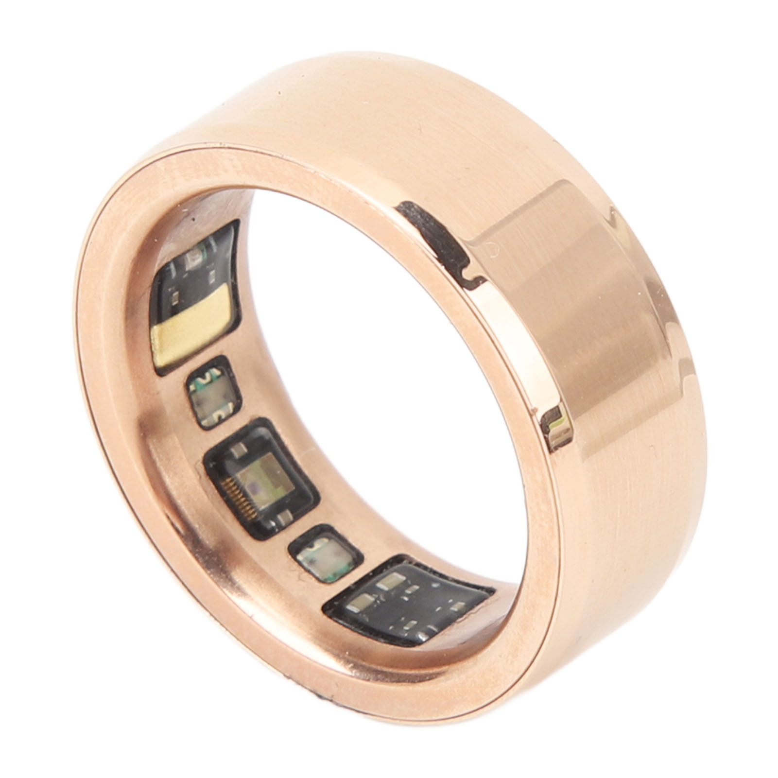 Smart Ring Pink Gold Sleep Monitor Health Tracker Waterproof Aluminum Cerami!z - Zdjęcie 42 z 42