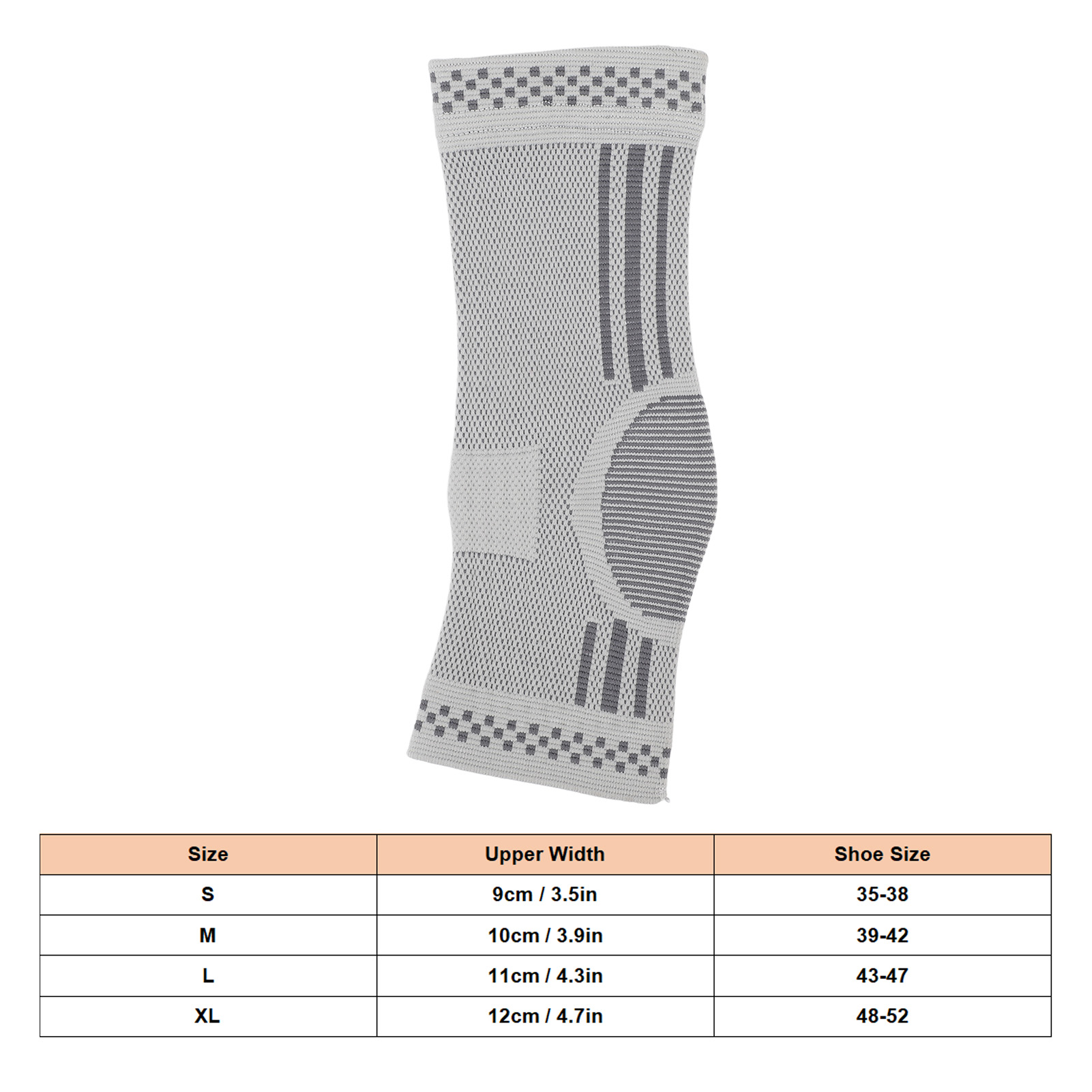 Graphene Foot Sleeve Self Heating Breathable Multifunctional Elastic Ankle - Picture 21 of 21