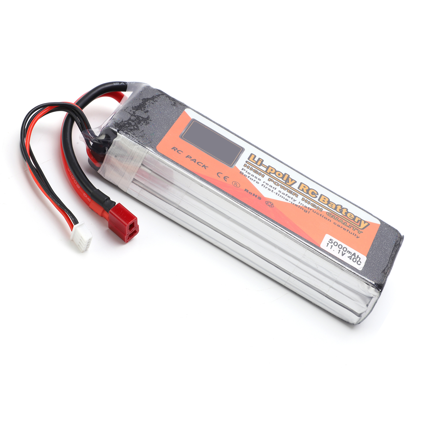 (11.1V 5000mAh 3S 40C Lipo-Akku Mit T-Plug-RC-Batterie Für RC Car Boat Helic TY - Bild 10 von 23