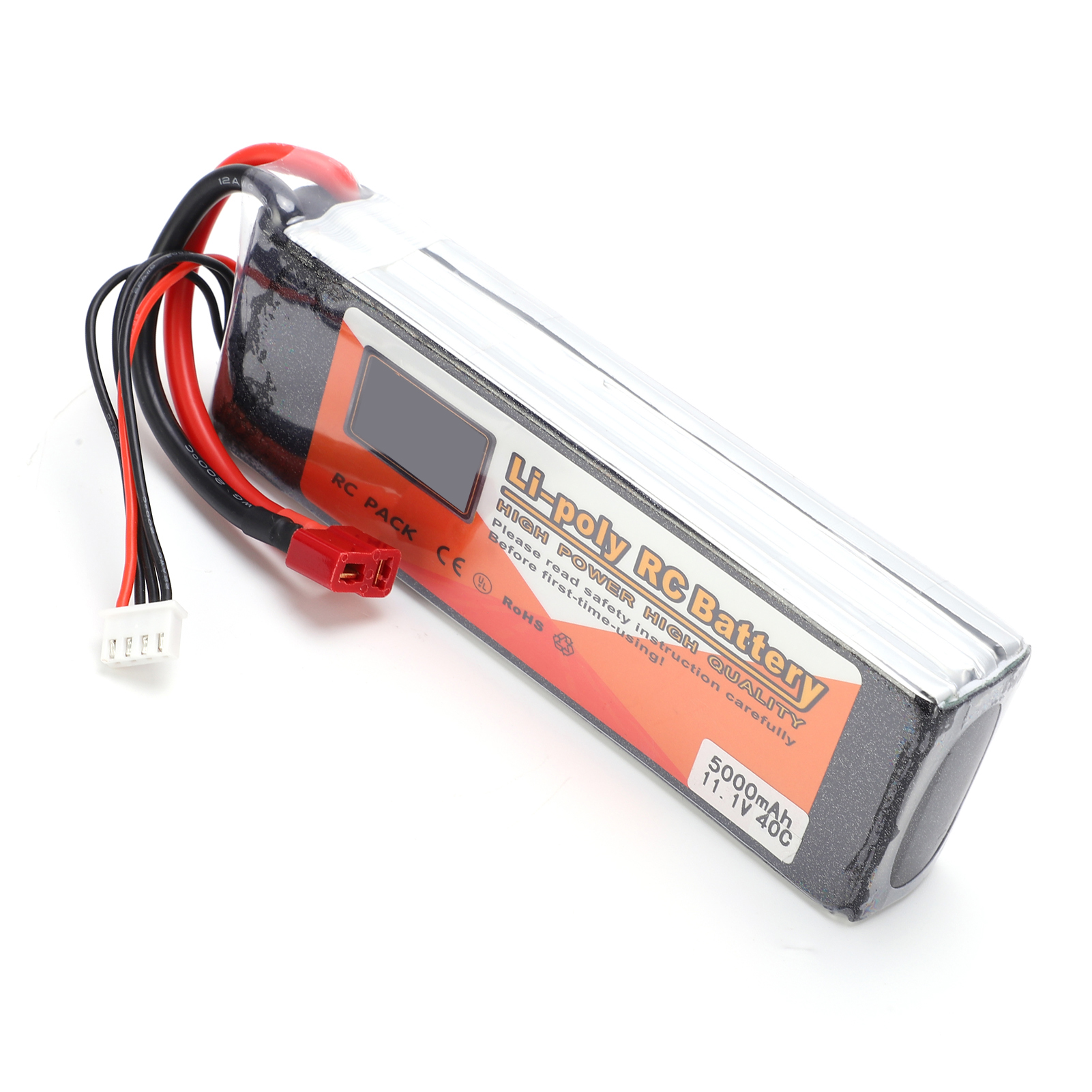 (11.1V 5000mAh 3S 40C Lipo-Akku Mit T-Plug-RC-Batterie Für RC Car Boat Helic TY - Bild 12 von 23