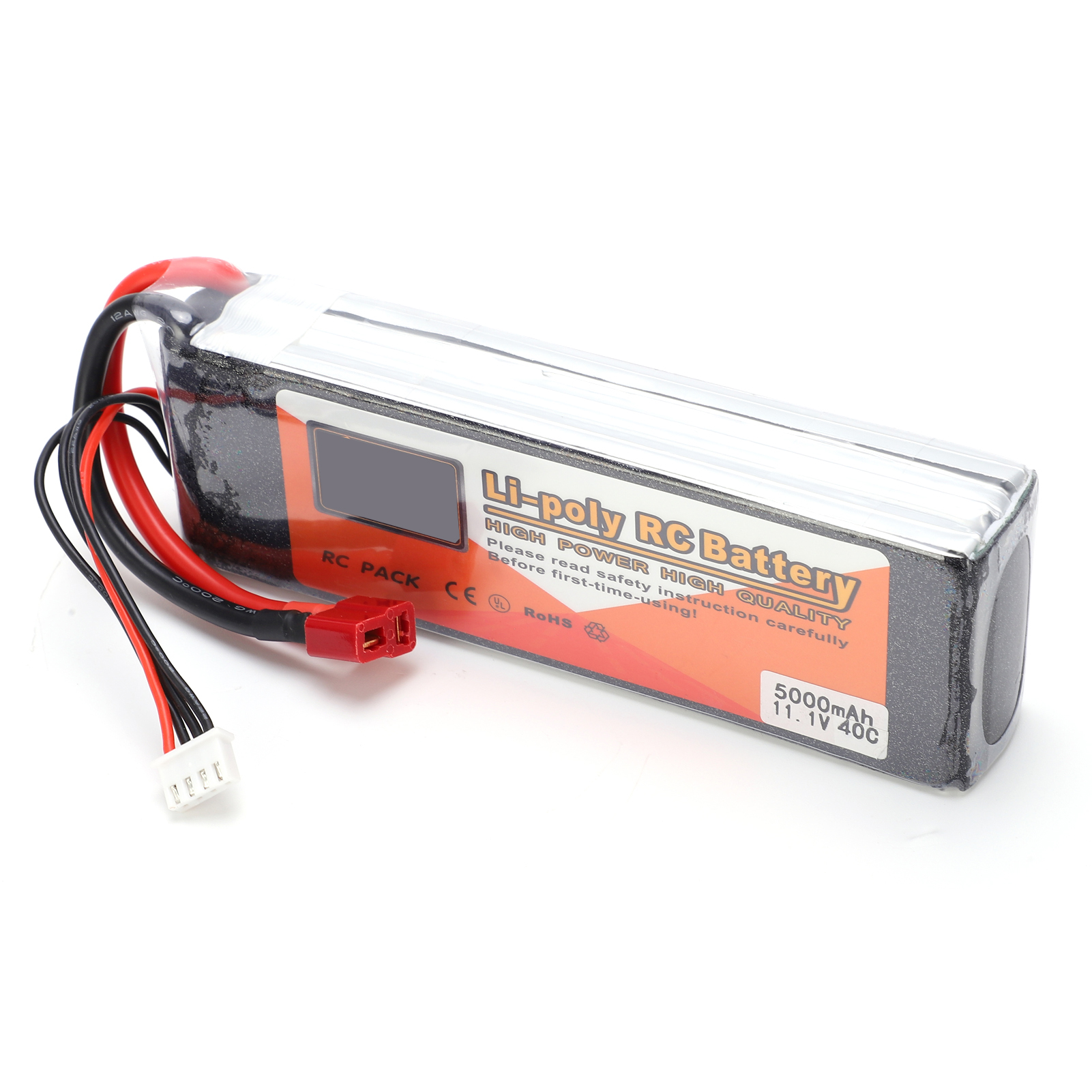 (11.1V 5000mAh 3S 40C Lipo-Akku Mit T-Plug-RC-Batterie Für RC Car Boat Helic TY - Bild 23 von 23