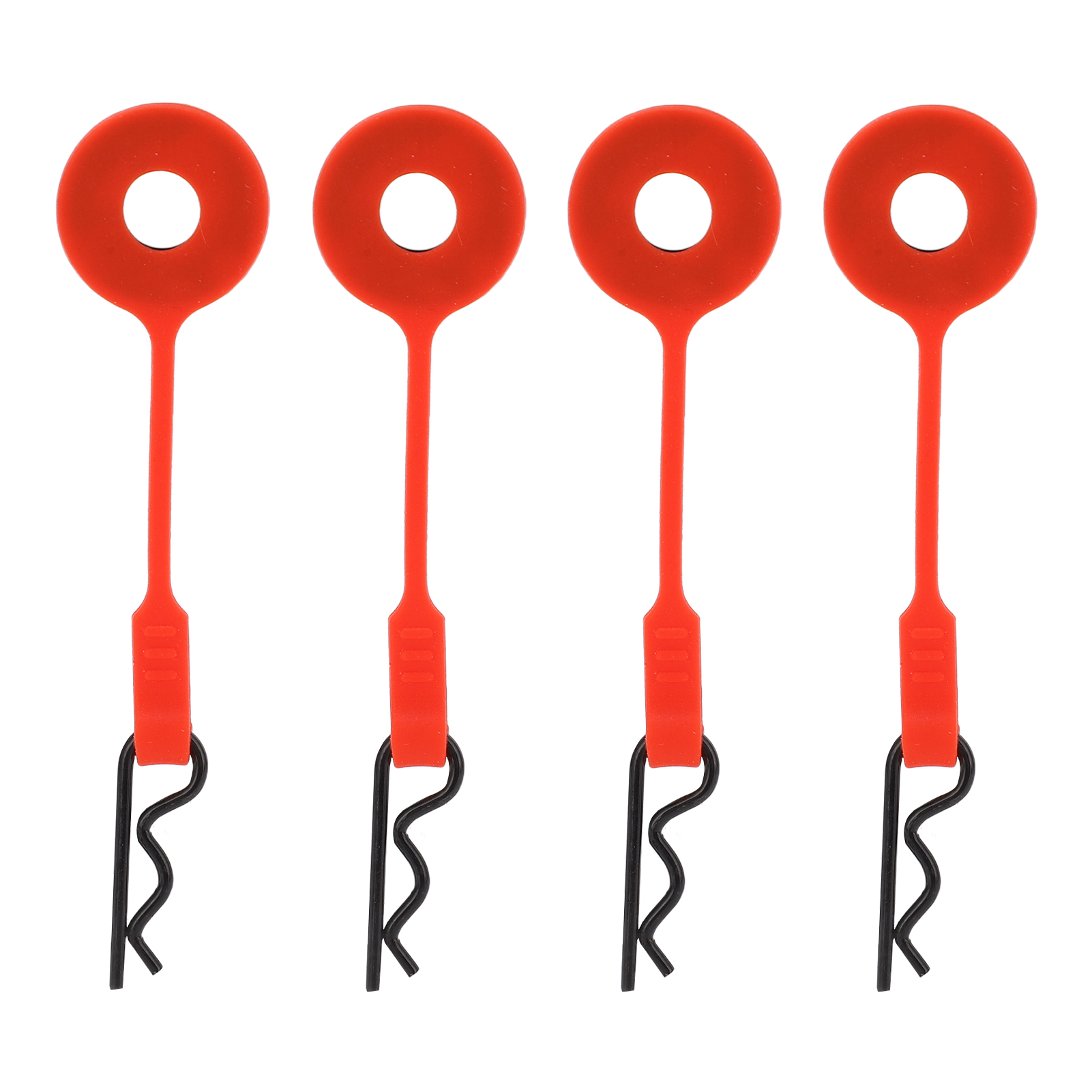 4PCS RC Body Clips Pins RC Car Shell Body Fixed Clips Retainer Silicone Metal - Picture 22 of 26