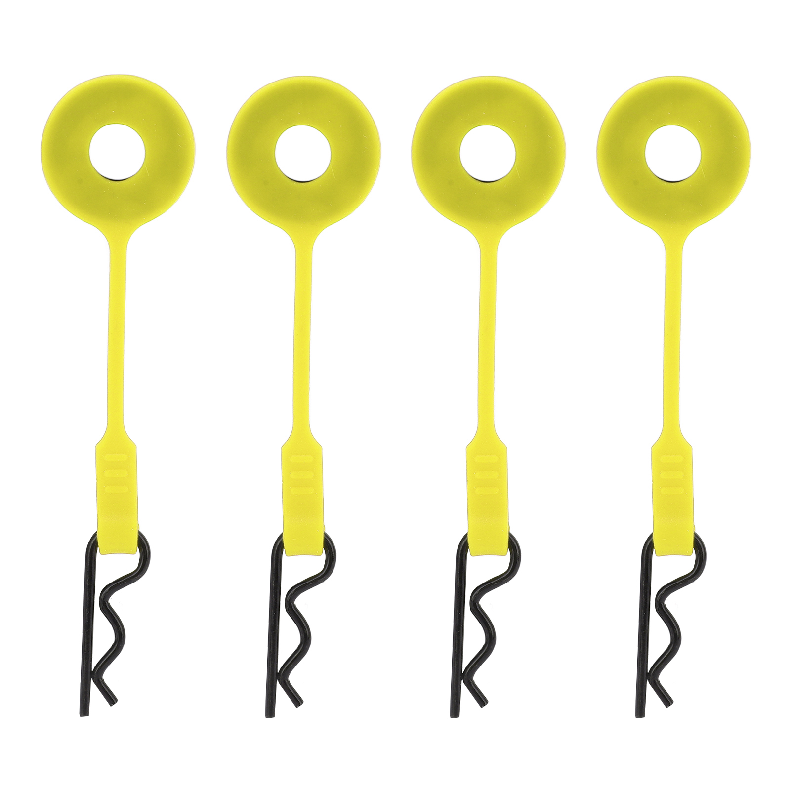 4PCS RC Body Clips Pins RC Car Shell Body Fixed Clips Retainer Silicone Metal - Picture 16 of 26