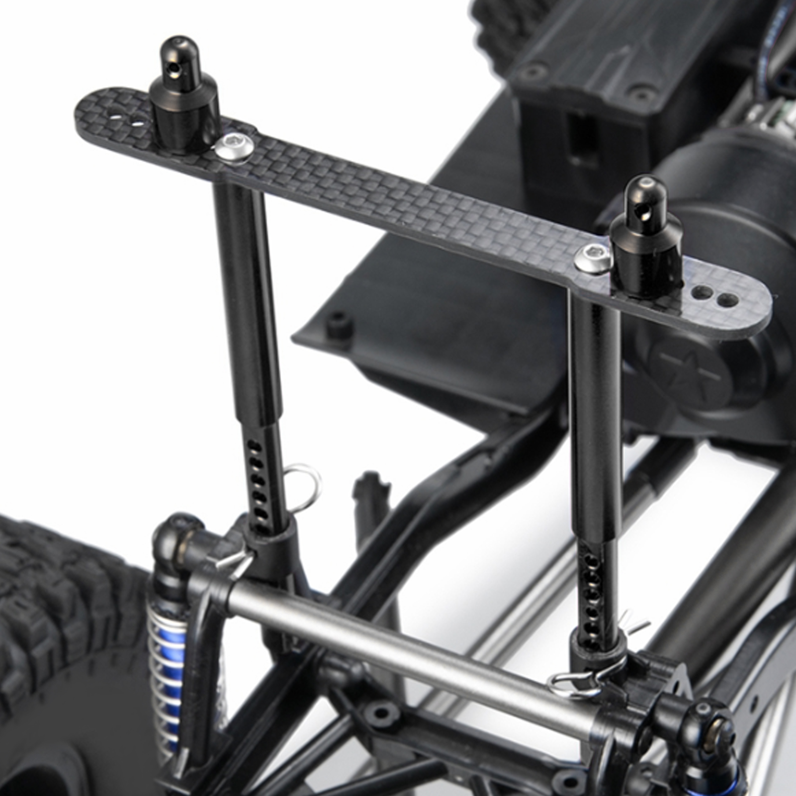 Metall Extended Body Post Mounts Shell Column für 1/10 RC Crawler Car Metall Extended Body Post Mounts Shell Column für 1/10 RC Crawler Car