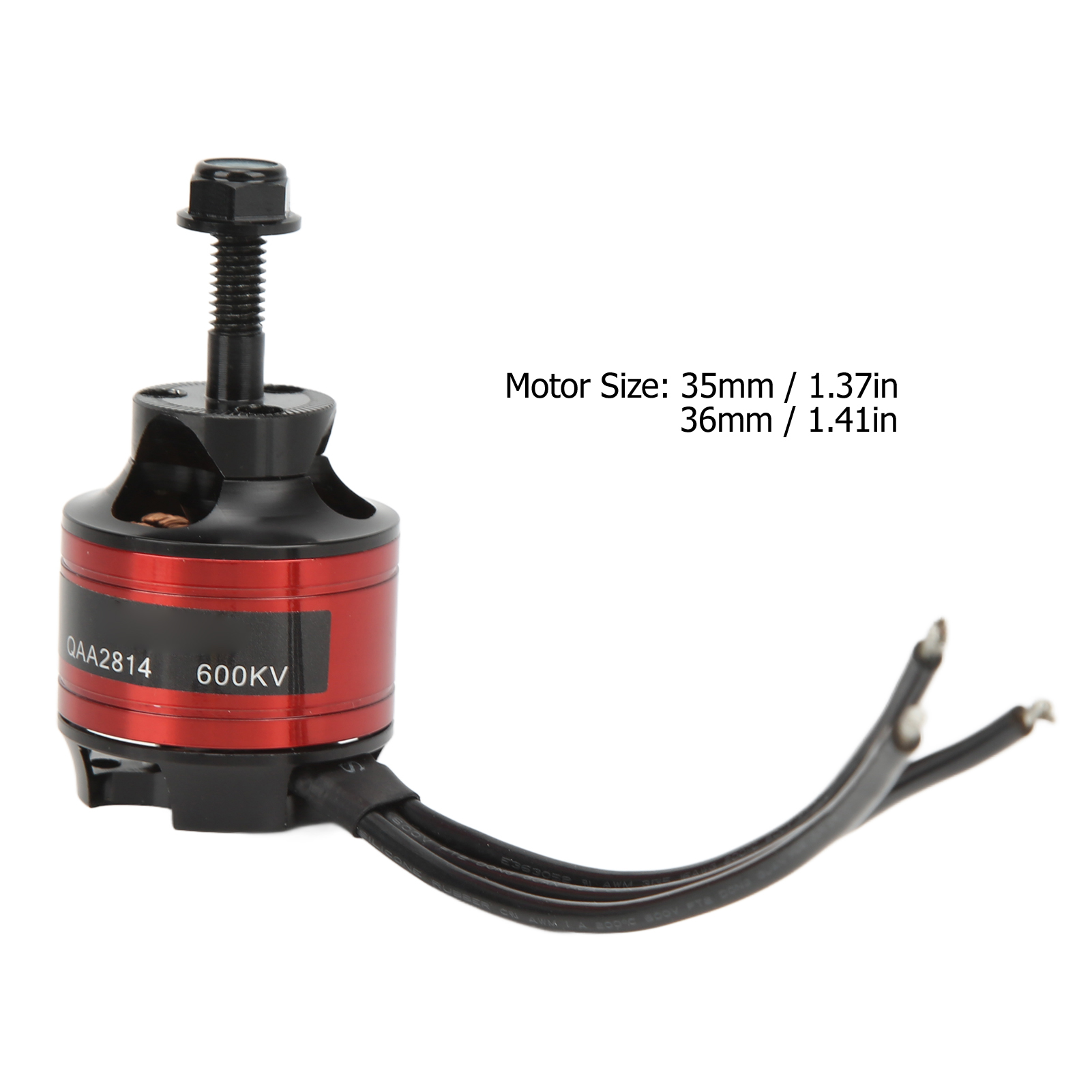 2814 600KV Brushless Motor For Remote Control Fixed Wing Drone 14 Poles - Picture 13 of 18