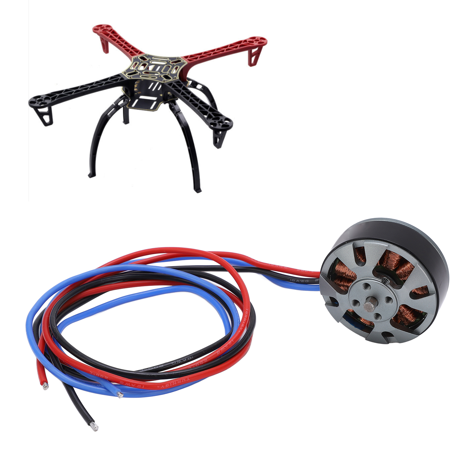 QM4208 680KV Brushless Motor For RC Drone Remote Control Airplane Fixed Wing - Picture 16 of 18