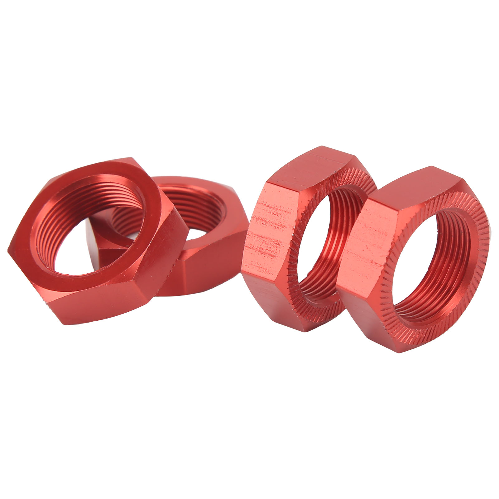 4 Pcs 24mm Wheel Hex Hub Nut Aluminum Alloy High Strength 24mm Hex Hub Nut For