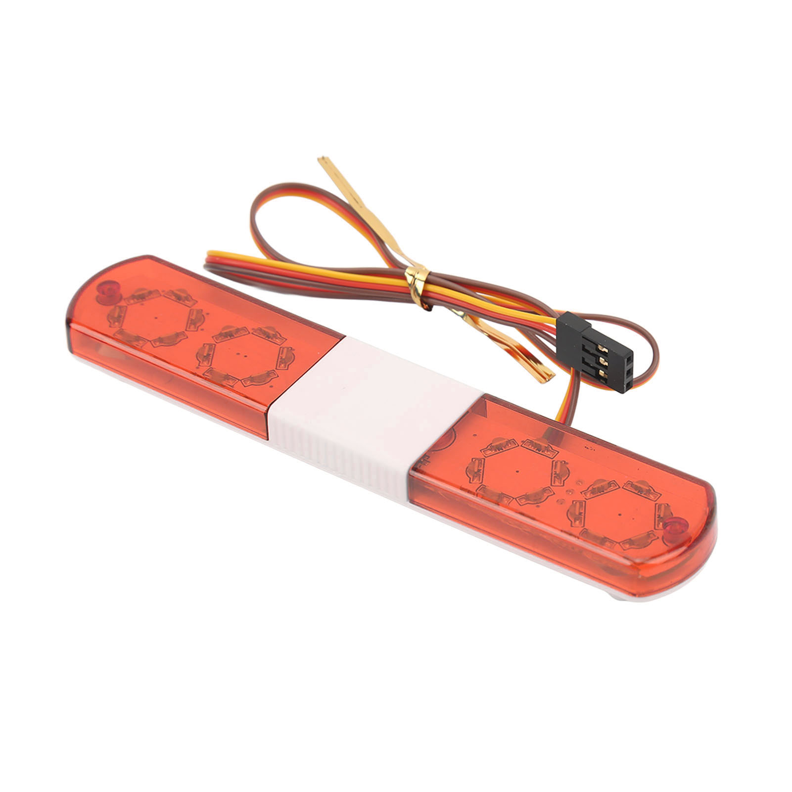 LED Police Light Simulation Design 4 Modes Strobe Light for 1/8 1/10 RC Cars - Picture 14 of 24