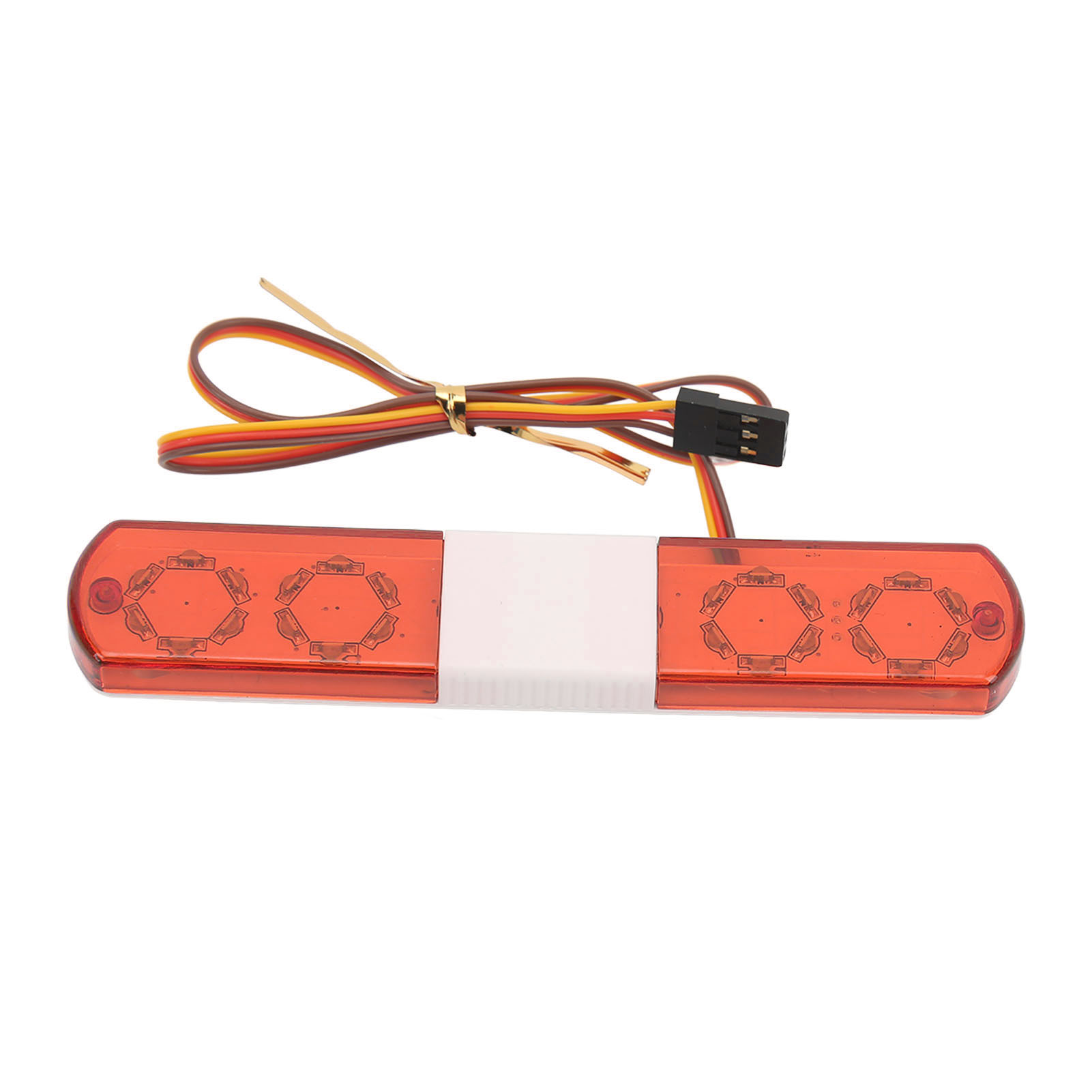 LED Police Light Simulation Design 4 Modes Strobe Light for 1/8 1/10 RC Cars - Picture 13 of 24