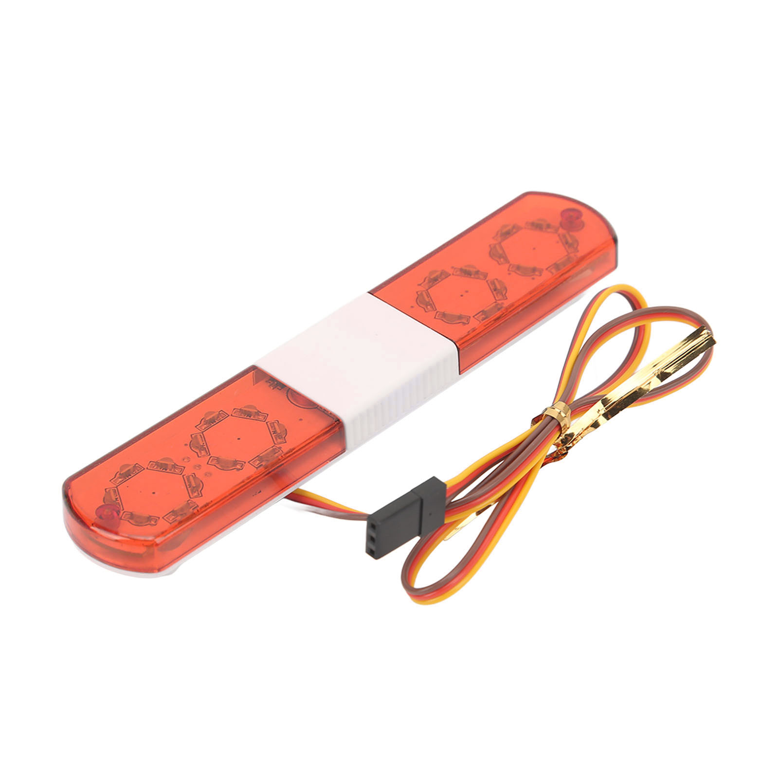 LED Police Light Simulation Design 4 Modes Strobe Light for 1/8 1/10 RC Cars - Picture 15 of 24