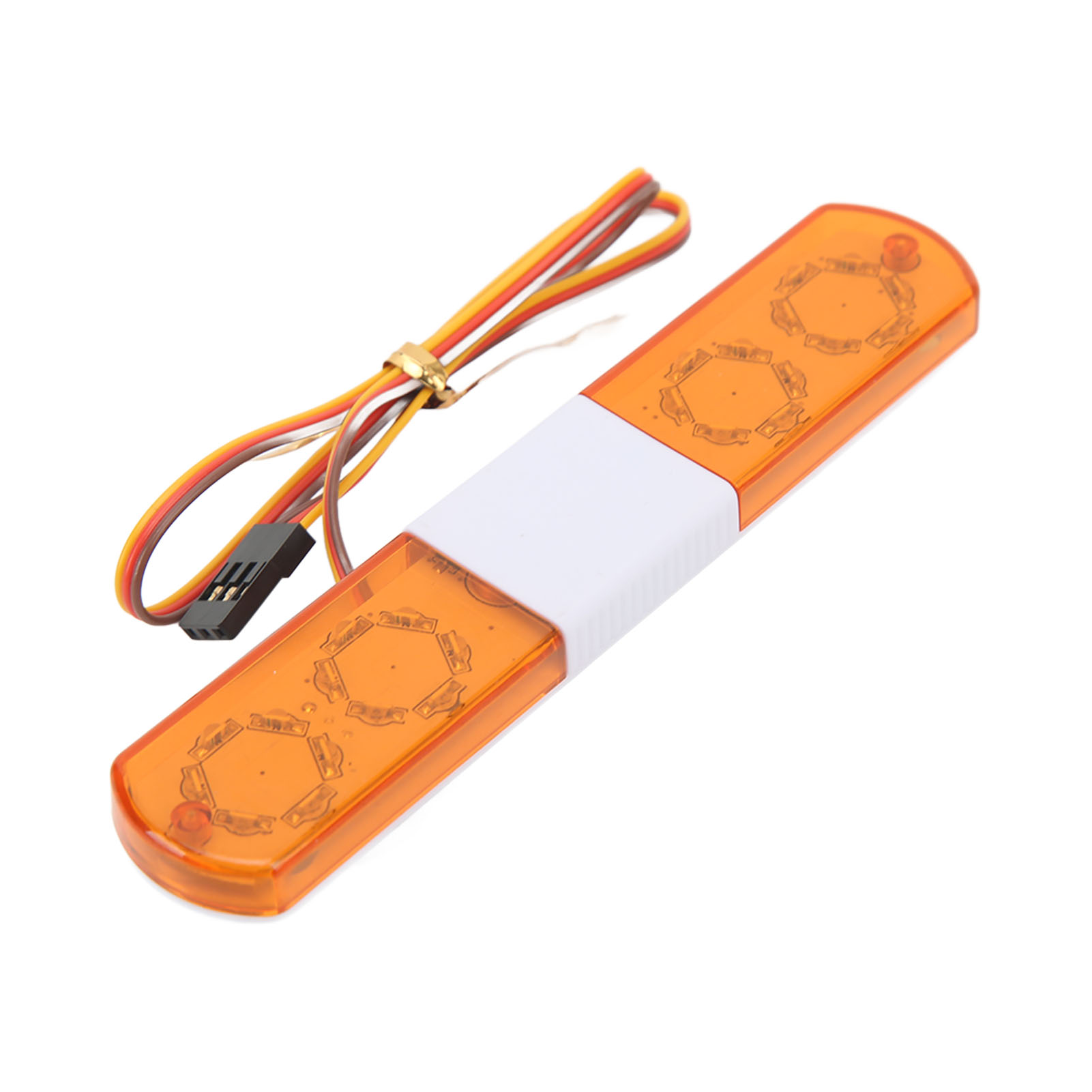 LED Police Light Simulation Design 4 Modes Strobe Light for 1/8 1/10 RC Cars - Picture 18 of 24