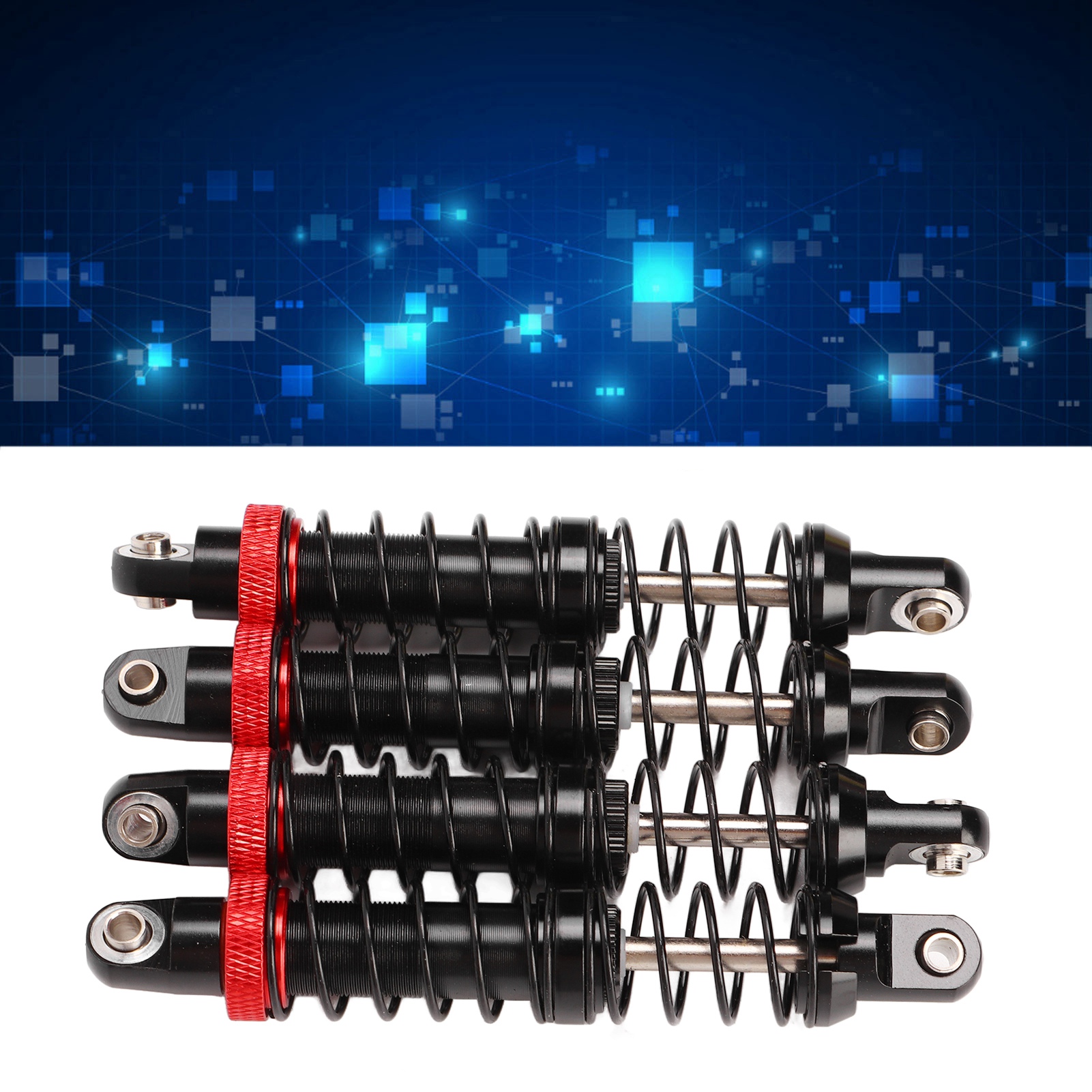 4Pcs RC Oil Damper Aluminium Alloy Adjustable for Tamiya CC01 - Picture 15 of 21