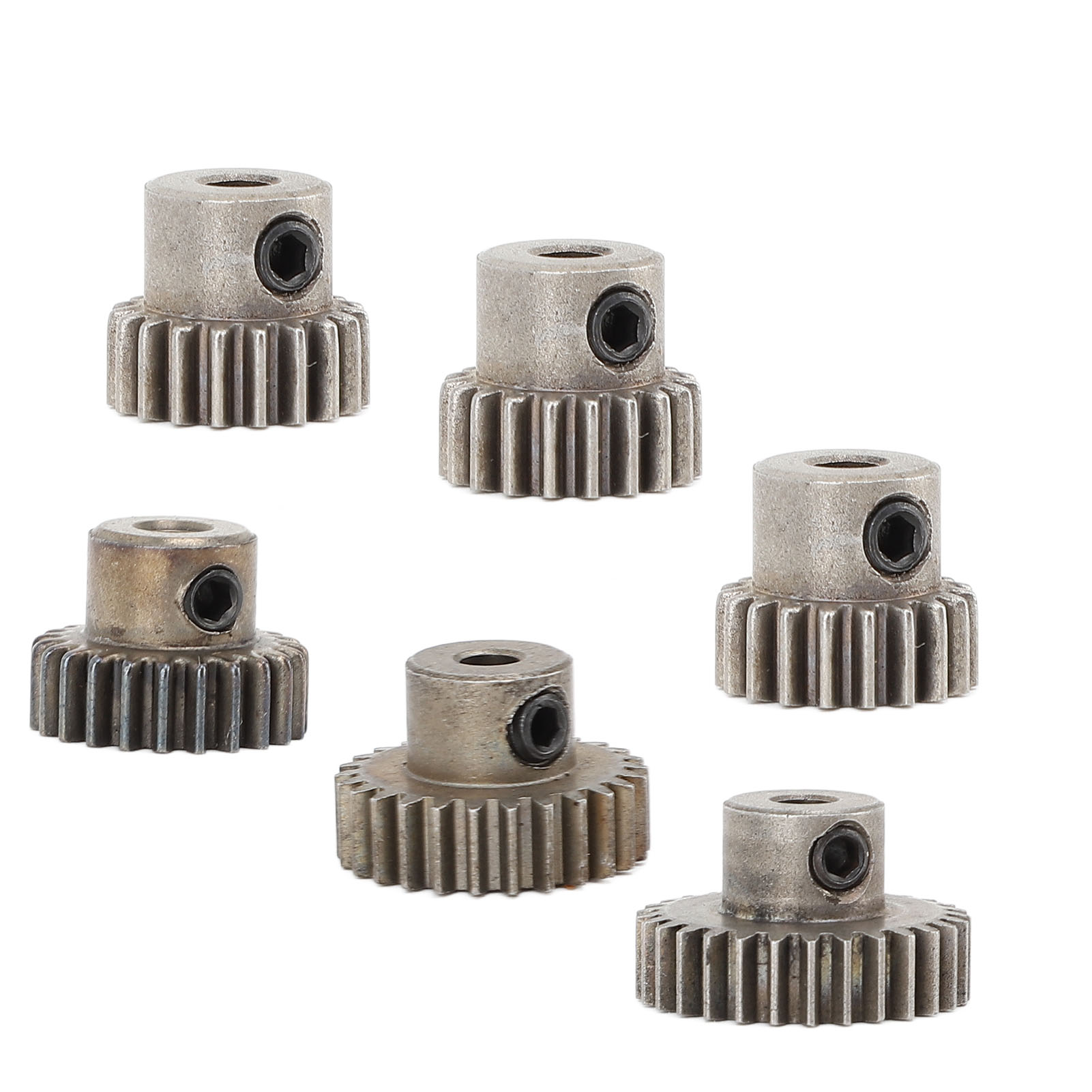 3PCS RC Car Motor Gear M0.6 3.175mm Bore Steel Powder Alloy Pinion Motor Gear - Picture 30 of 35