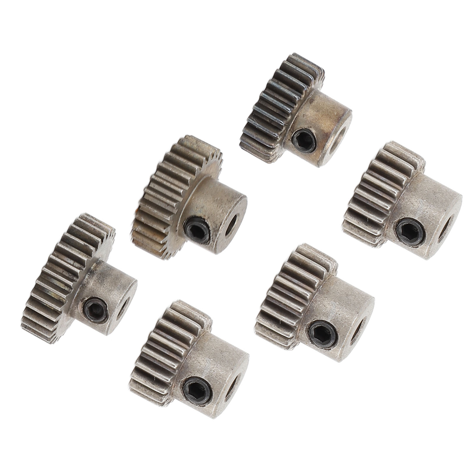 3PCS RC Car Motor Gear M0.6 3.175mm Bore Steel Powder Alloy Pinion Motor Gear - Picture 32 of 35